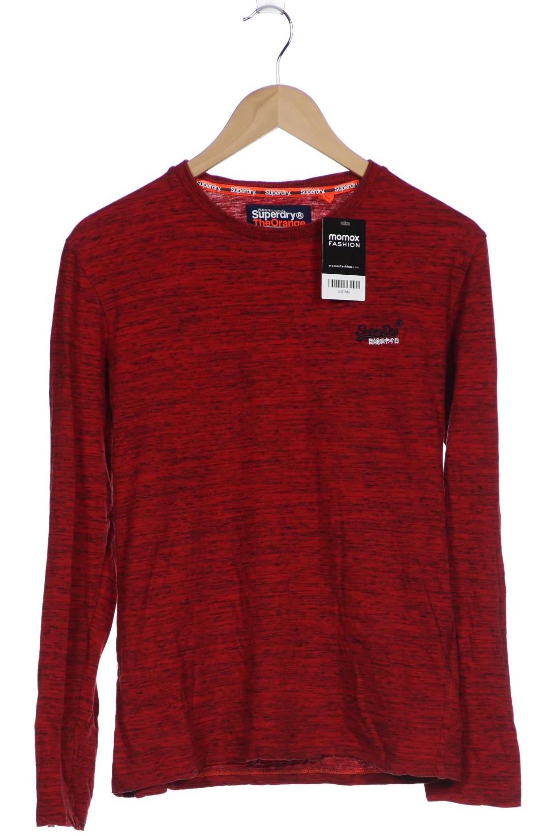 

Superdry Herren Langarmshirt, rot