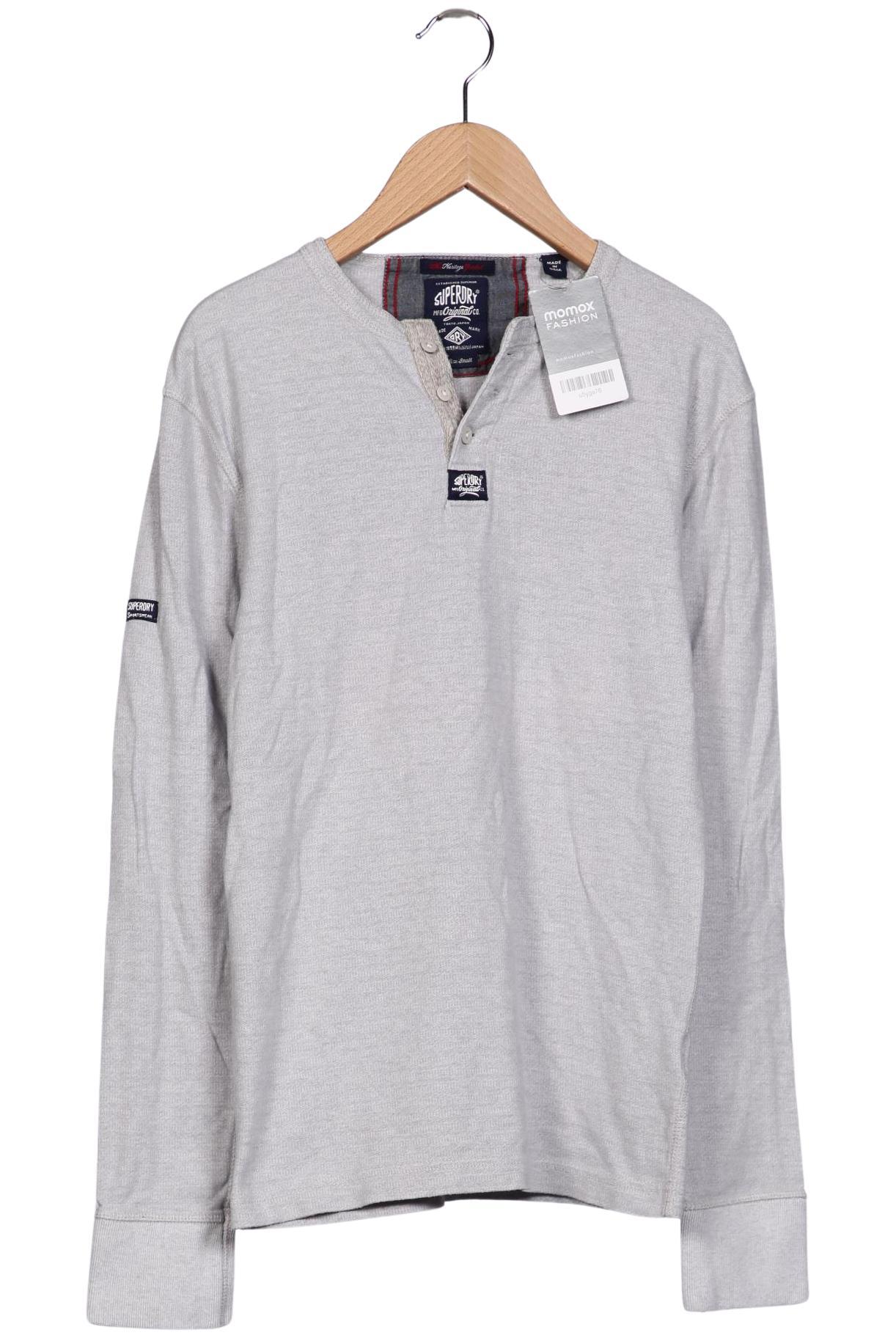 

Superdry Herren Langarmshirt, grau, Gr. 46