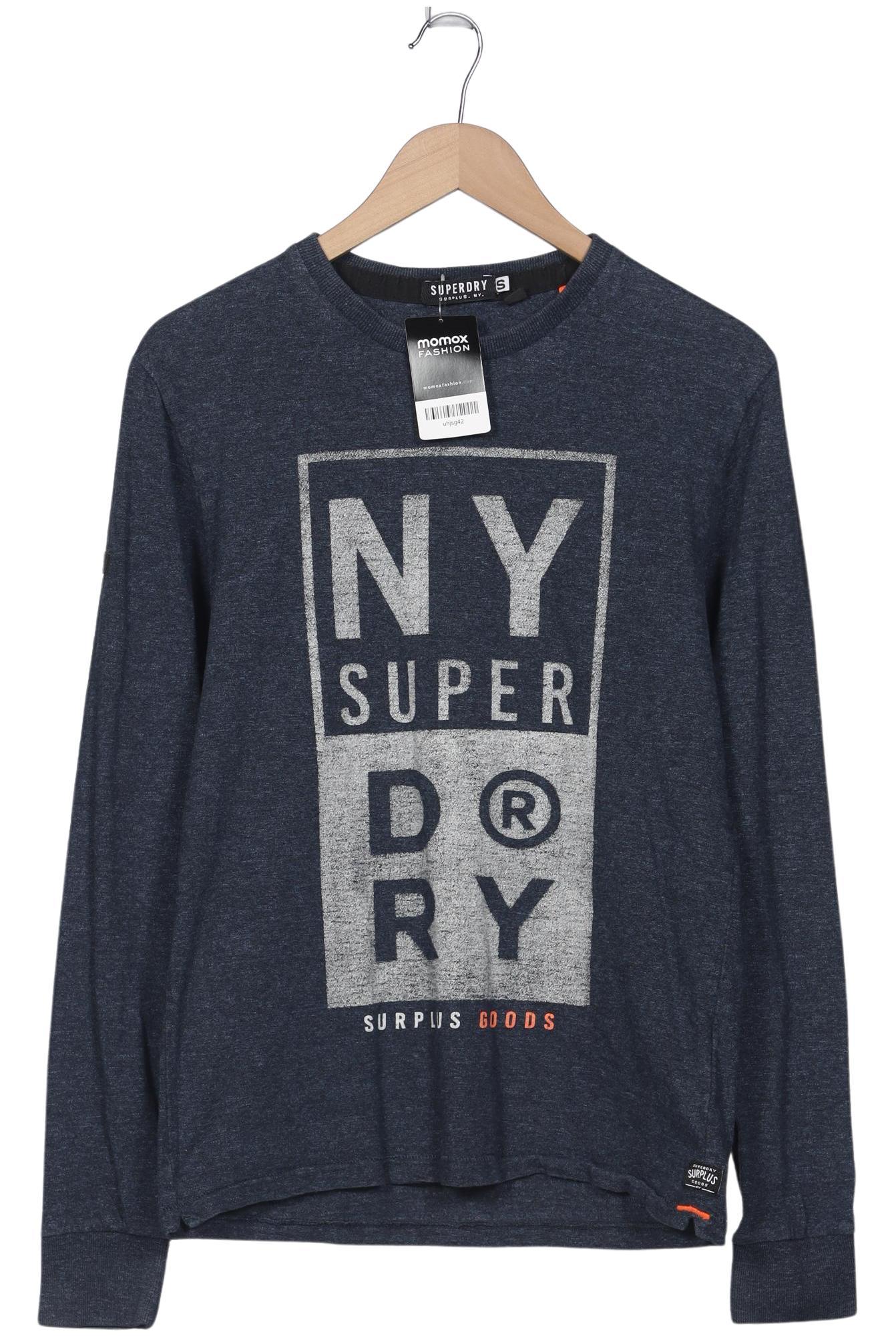 

Superdry Herren Langarmshirt, marineblau, Gr. 46