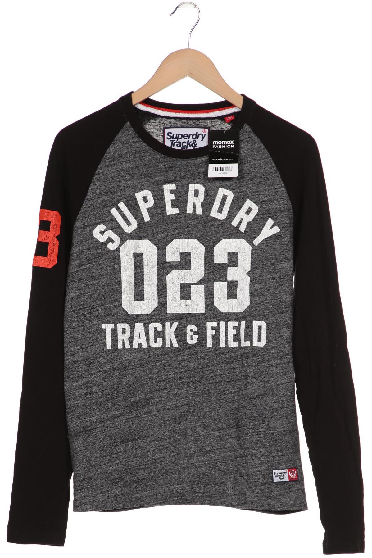 

Superdry Herren Langarmshirt, grau