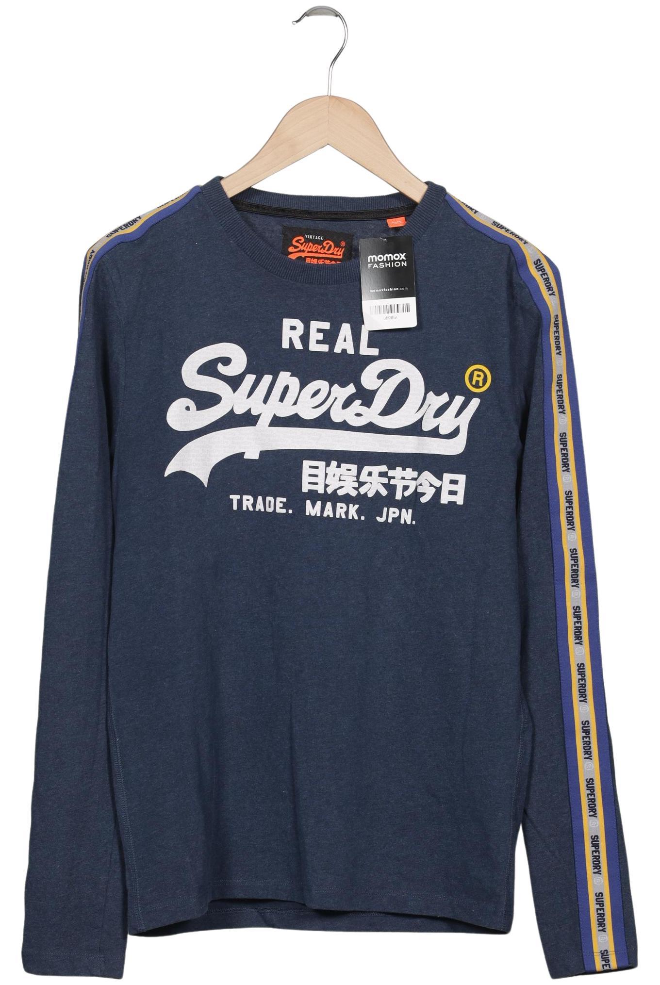 

Superdry Herren Langarmshirt, marineblau, Gr. 48