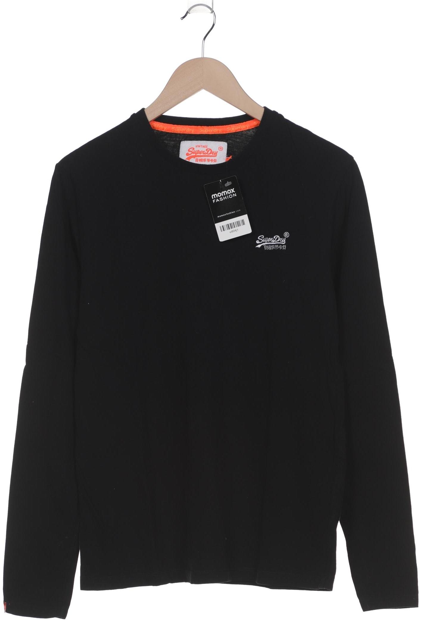 

Superdry Herren Langarmshirt, schwarz, Gr. 52