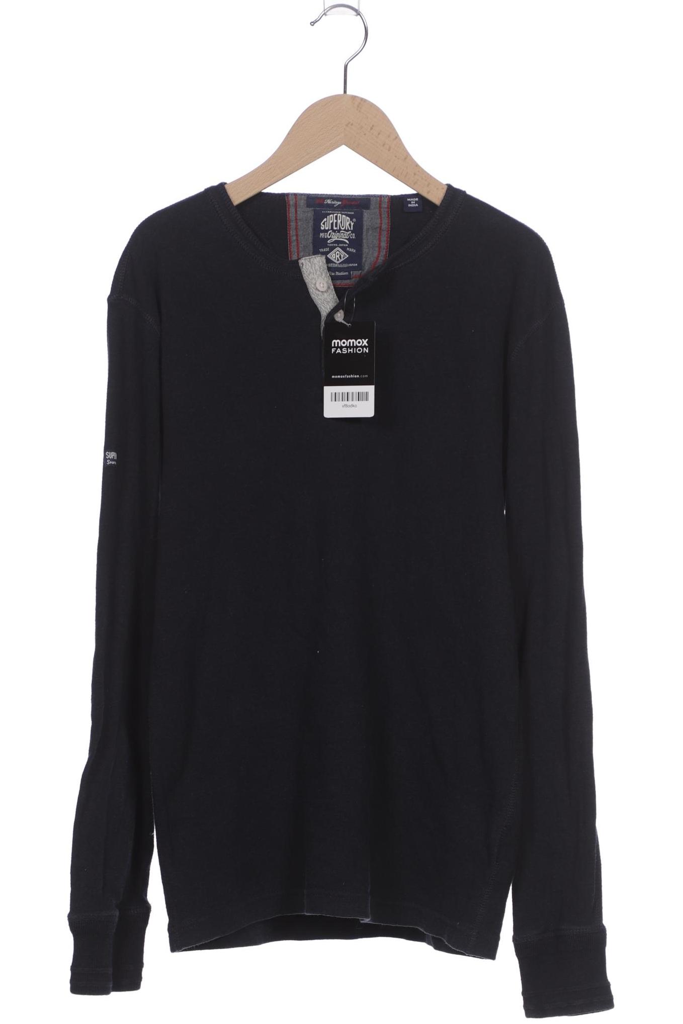 

Superdry Herren Langarmshirt, marineblau, Gr. 48