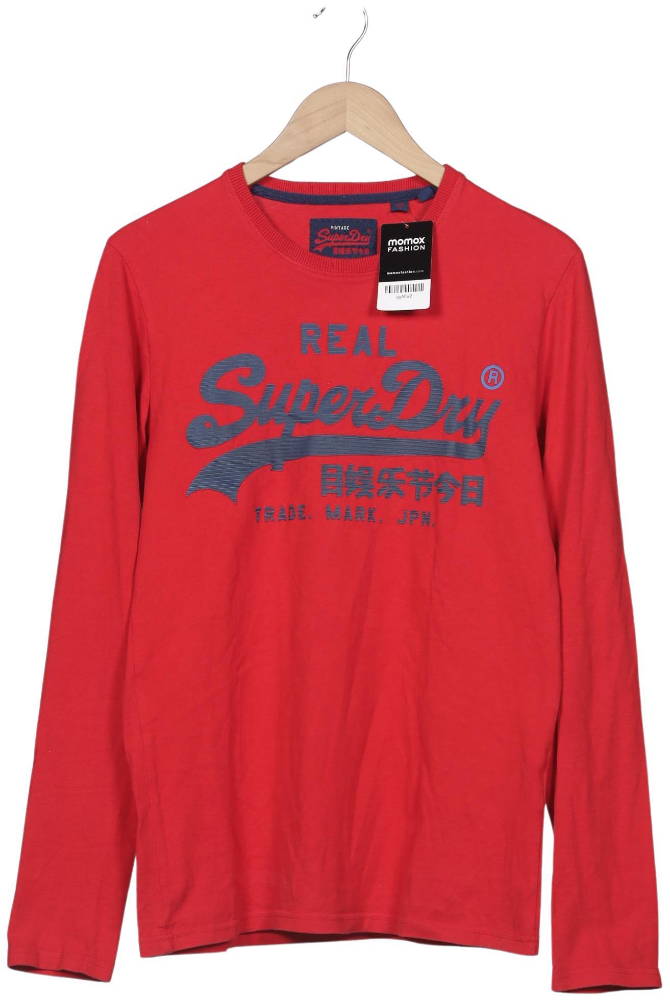 

Superdry Herren Langarmshirt, rot, Gr. 46