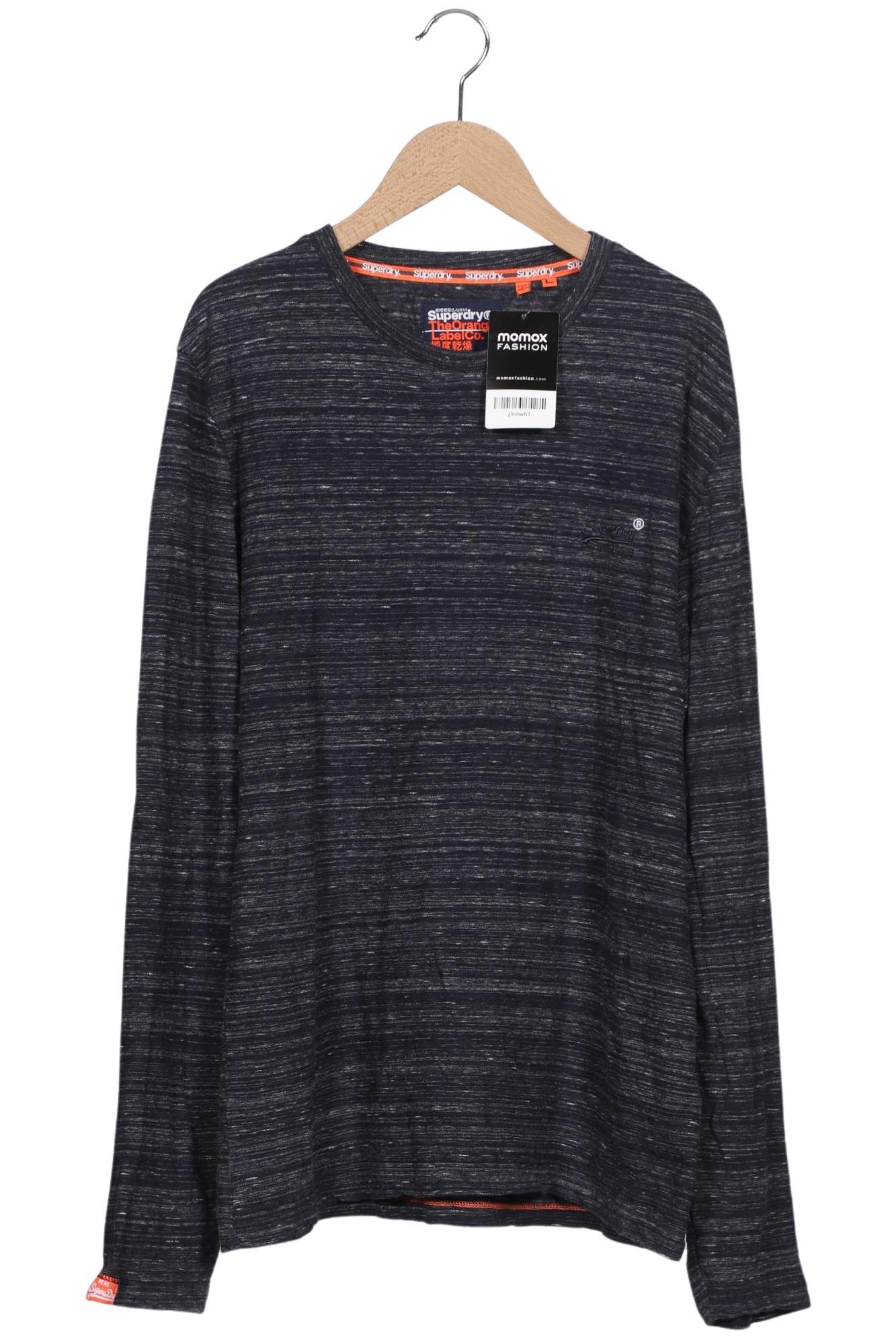 

Superdry Herren Langarmshirt, marineblau, Gr. 52