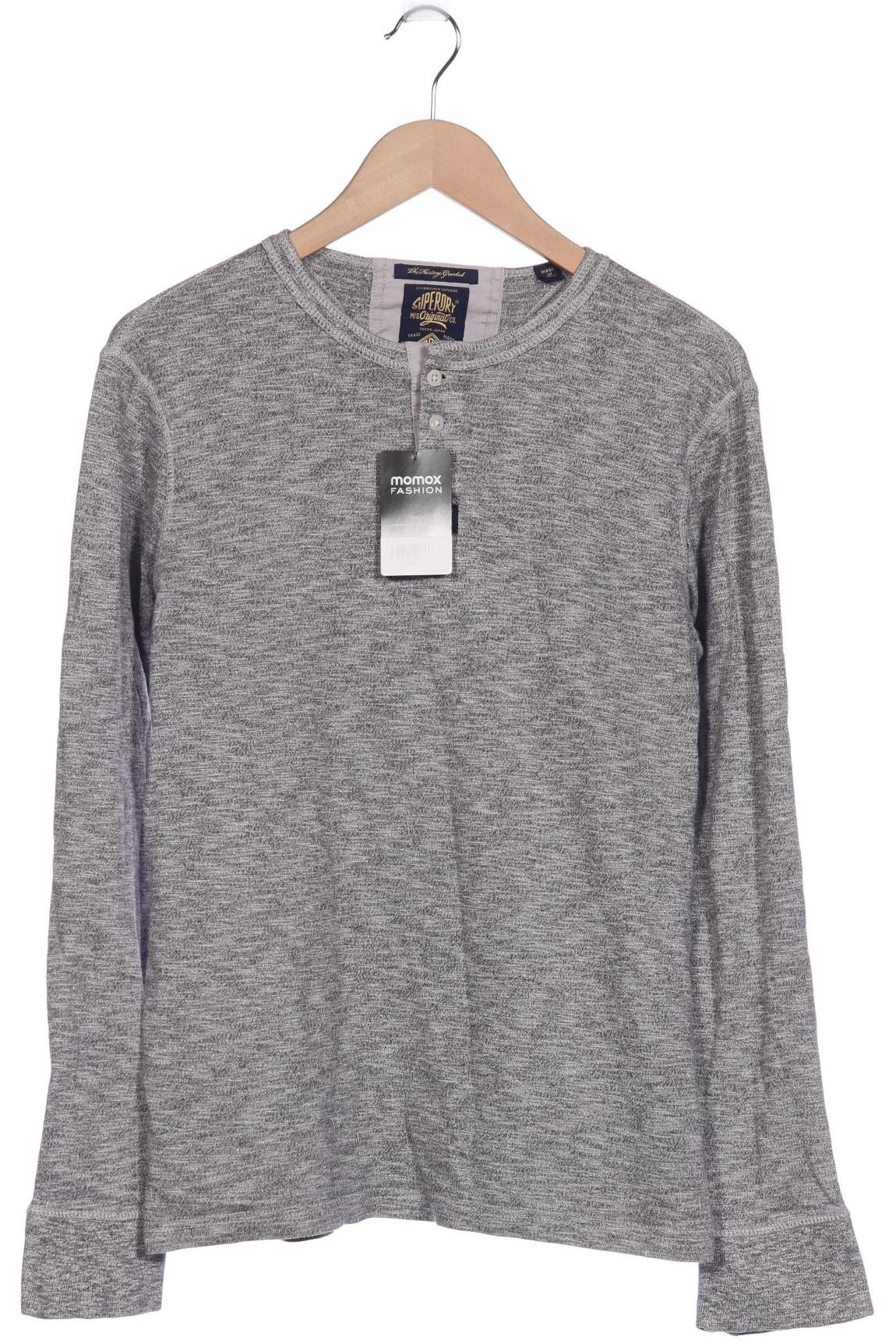 

Superdry Herren Langarmshirt, grau, Gr. 52