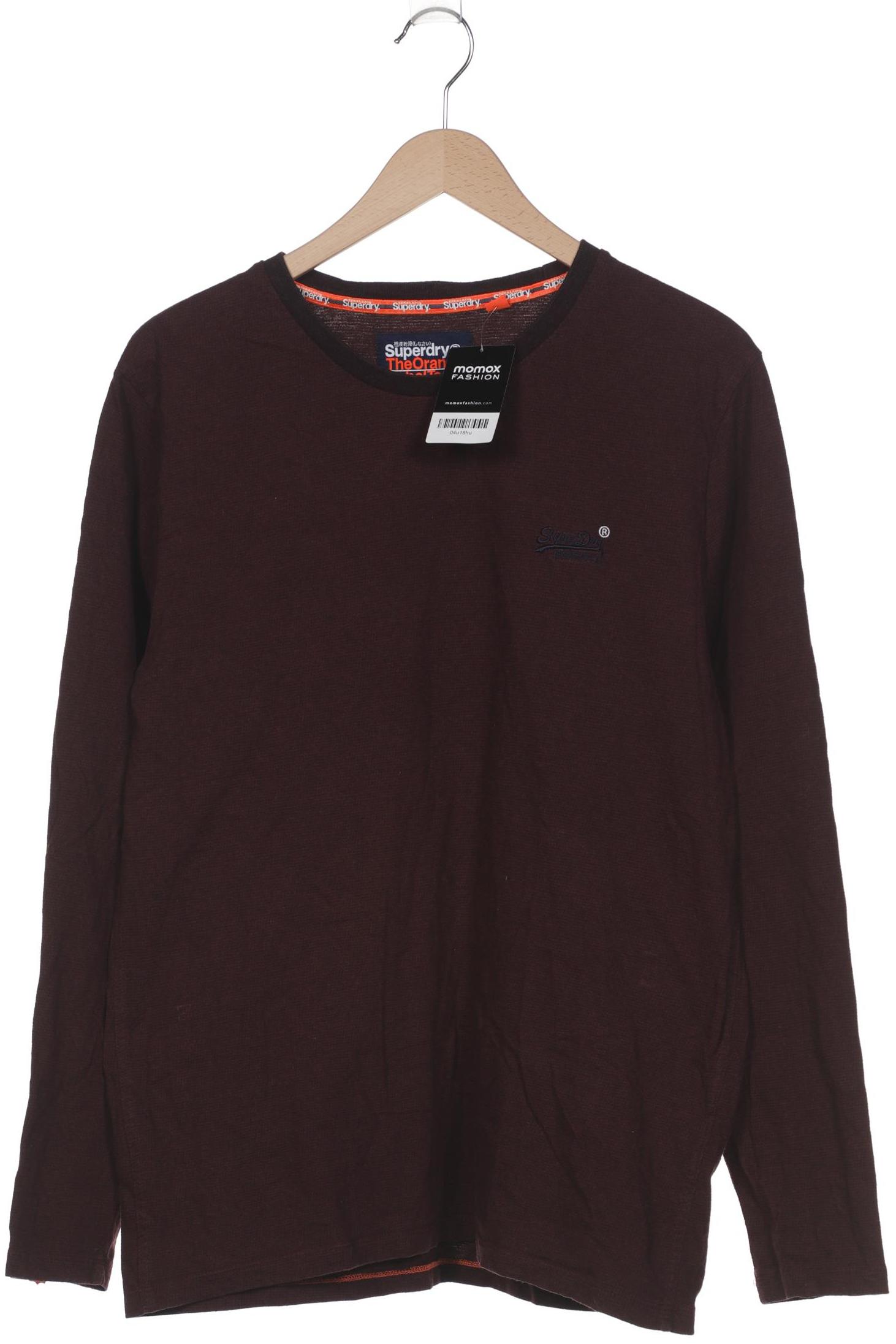 

Superdry Herren Langarmshirt, bordeaux, Gr. 56