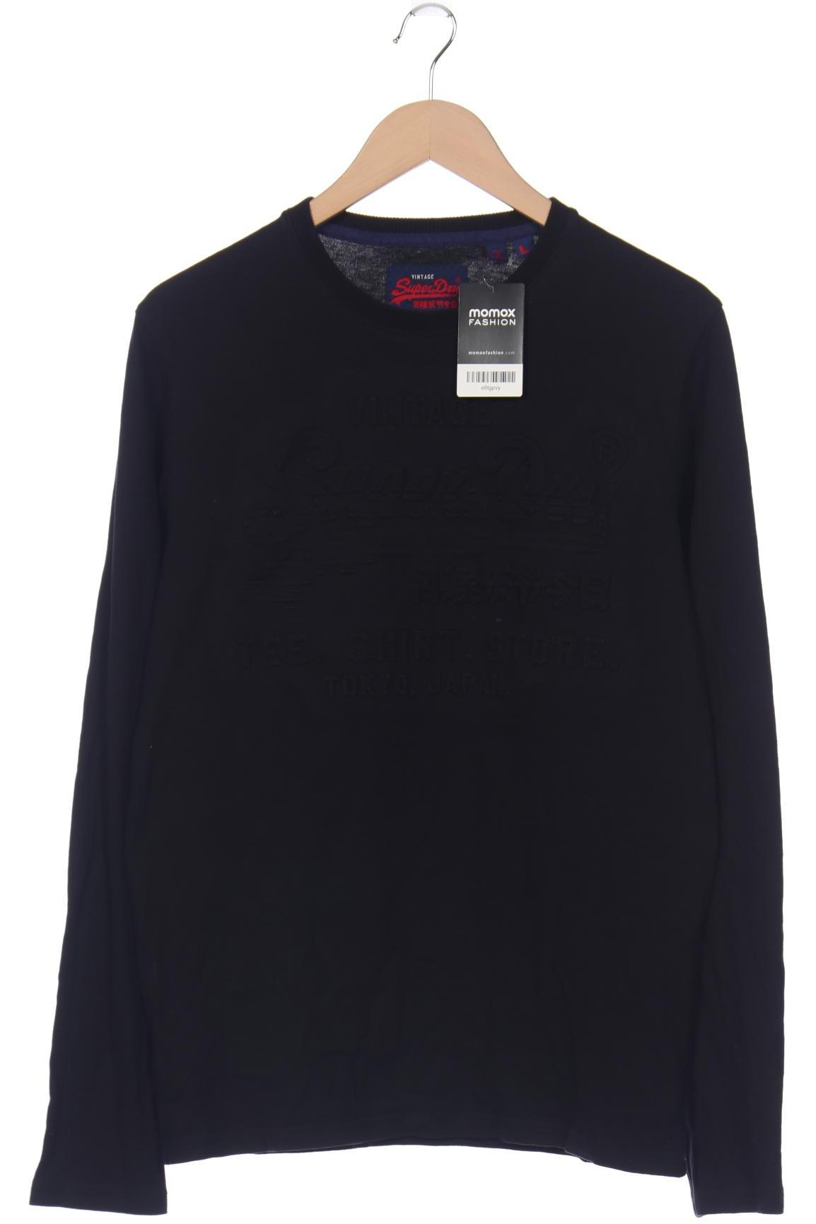 

Superdry Herren Langarmshirt, schwarz, Gr. 52