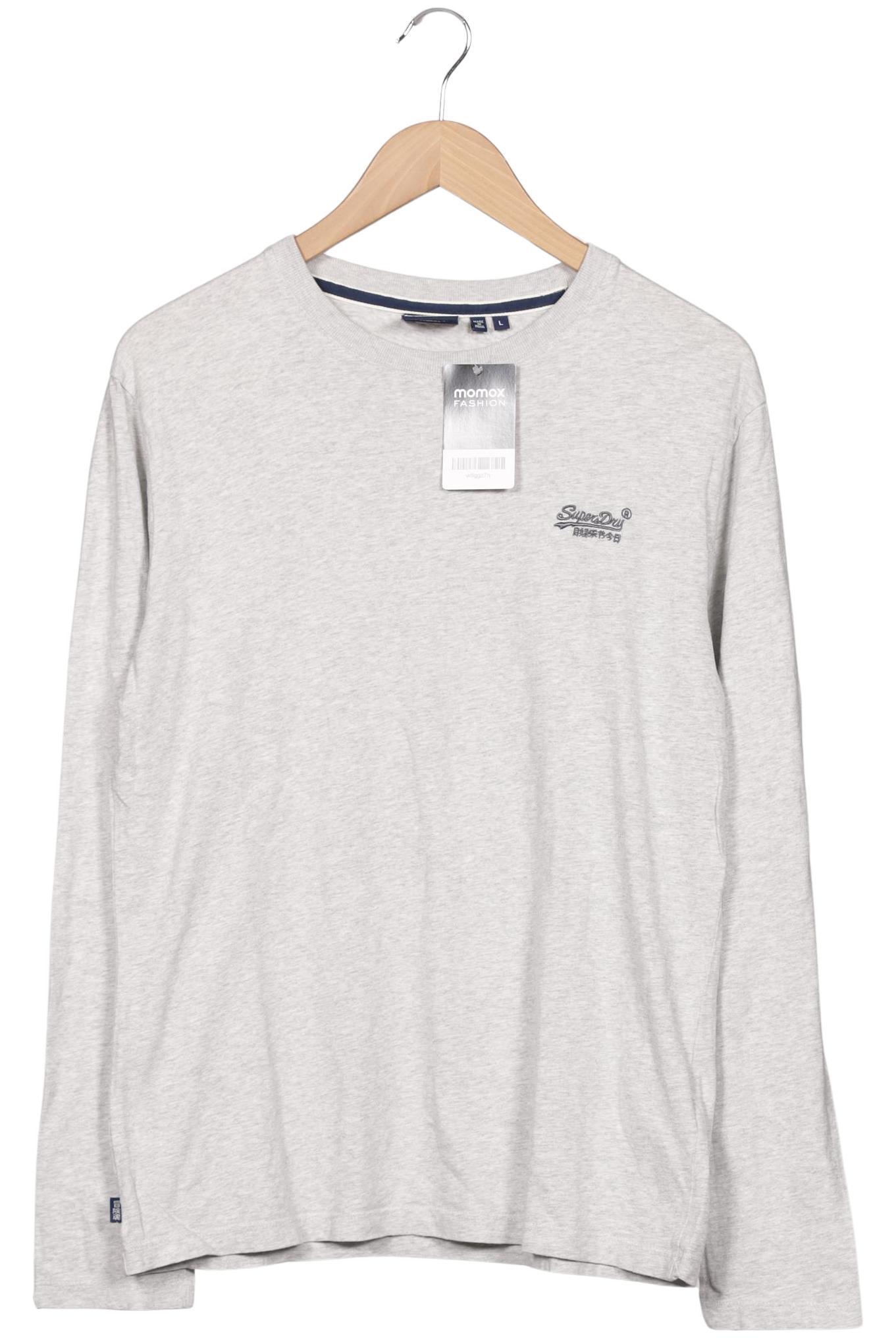 

Superdry Herren Langarmshirt, grau, Gr. 52
