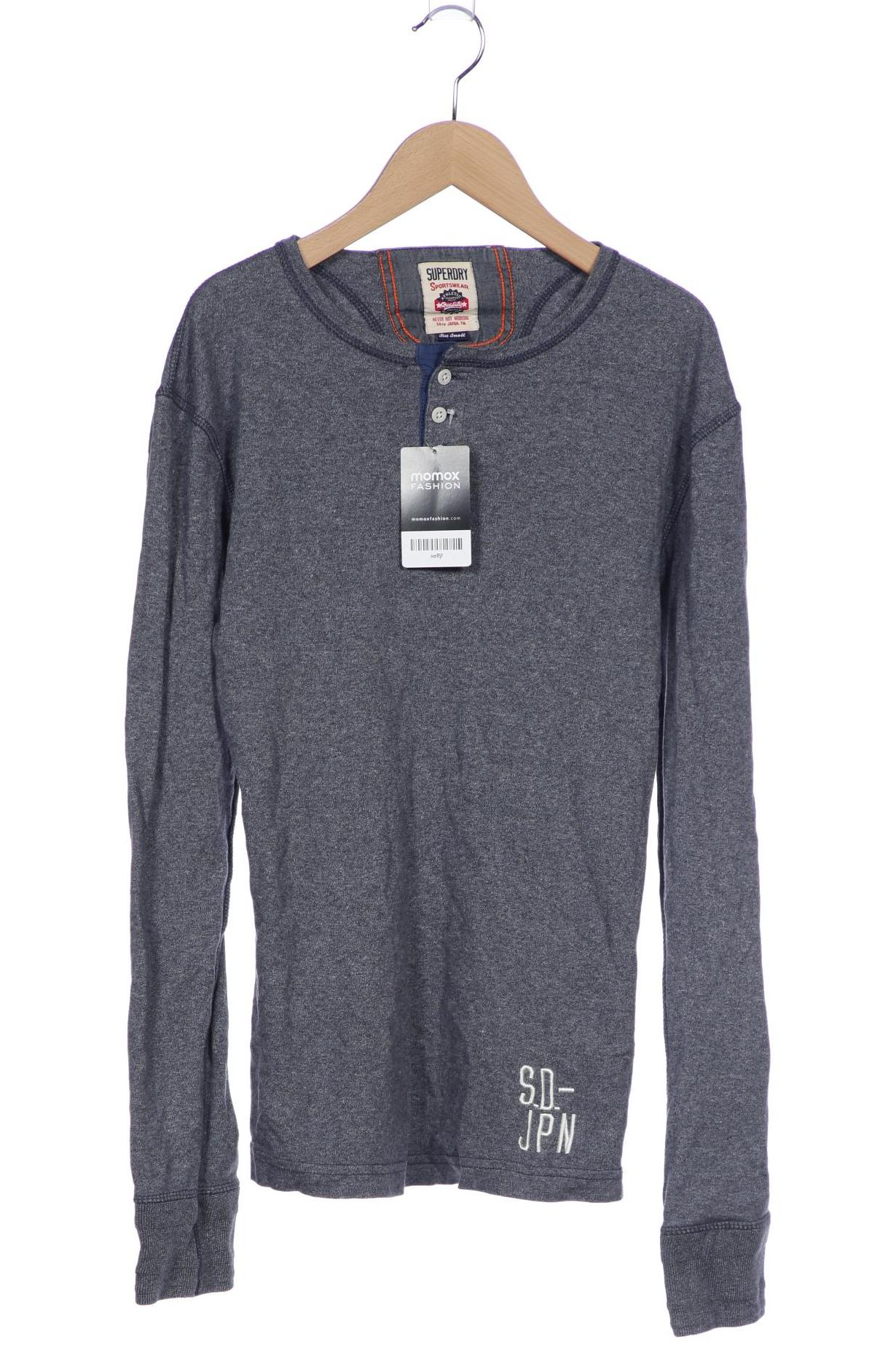 

Superdry Herren Langarmshirt, marineblau, Gr. 46