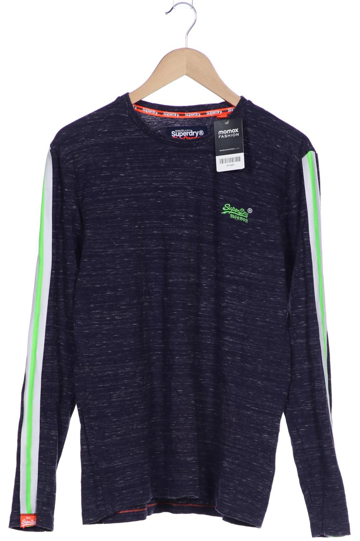 

Superdry Herren Langarmshirt, marineblau, Gr. 48