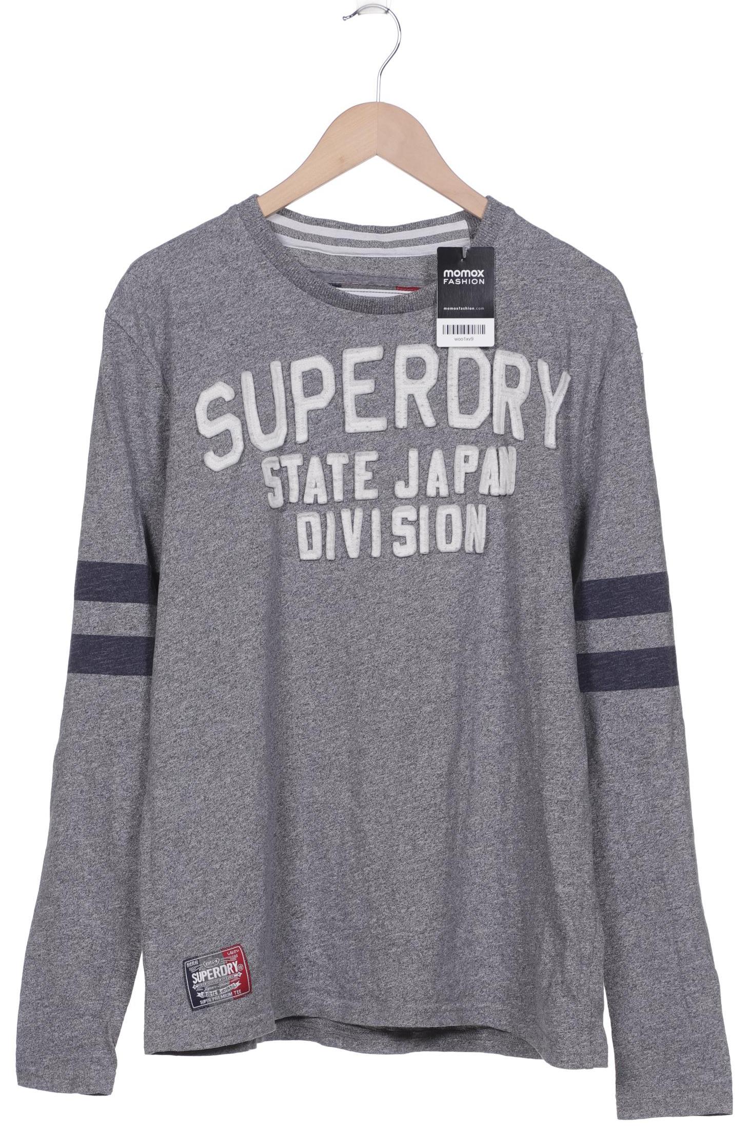 

Superdry Herren Langarmshirt, grau