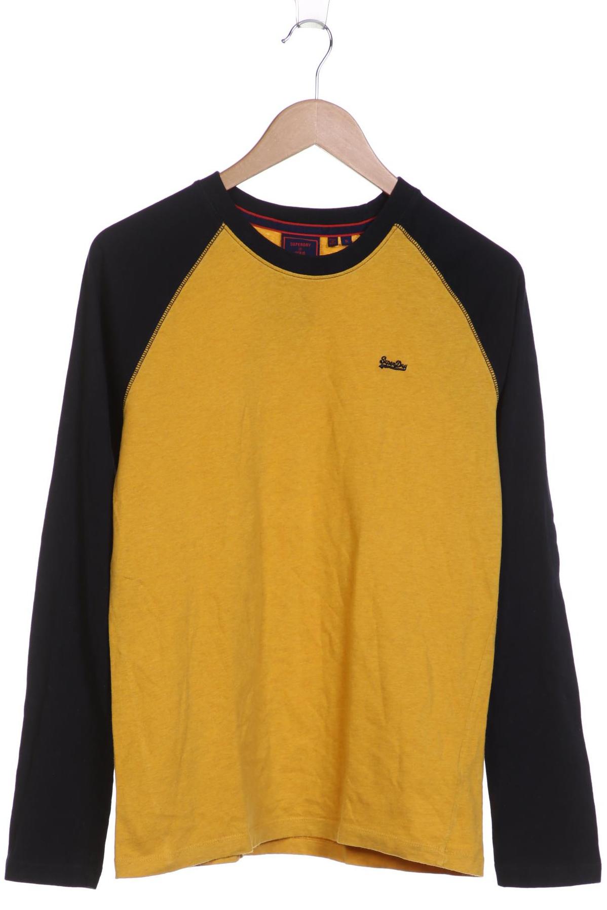 

Superdry Herren Langarmshirt, gelb, Gr. 46