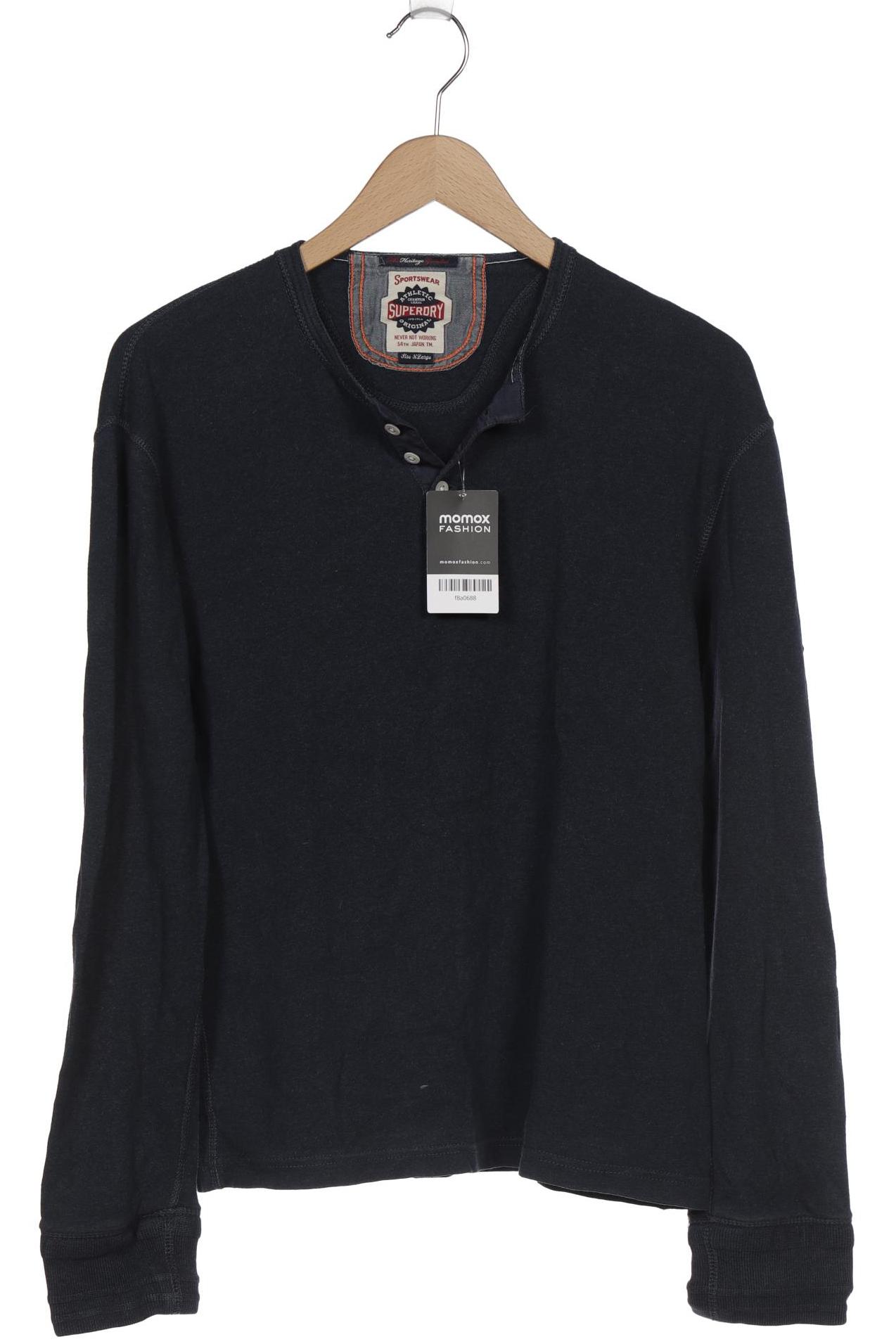 

Superdry Herren Langarmshirt, marineblau, Gr. 54
