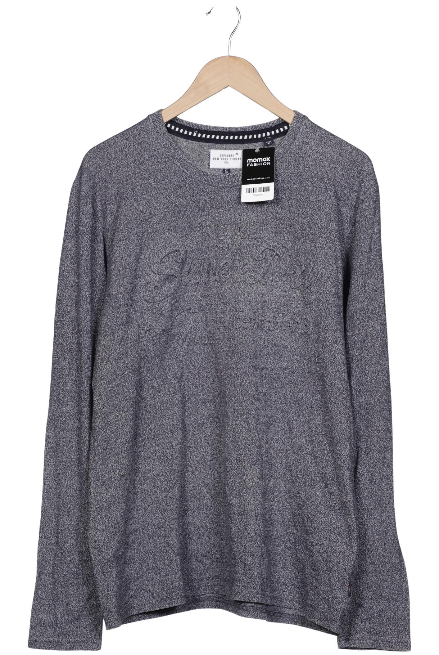 

Superdry Herren Langarmshirt, marineblau, Gr. 56
