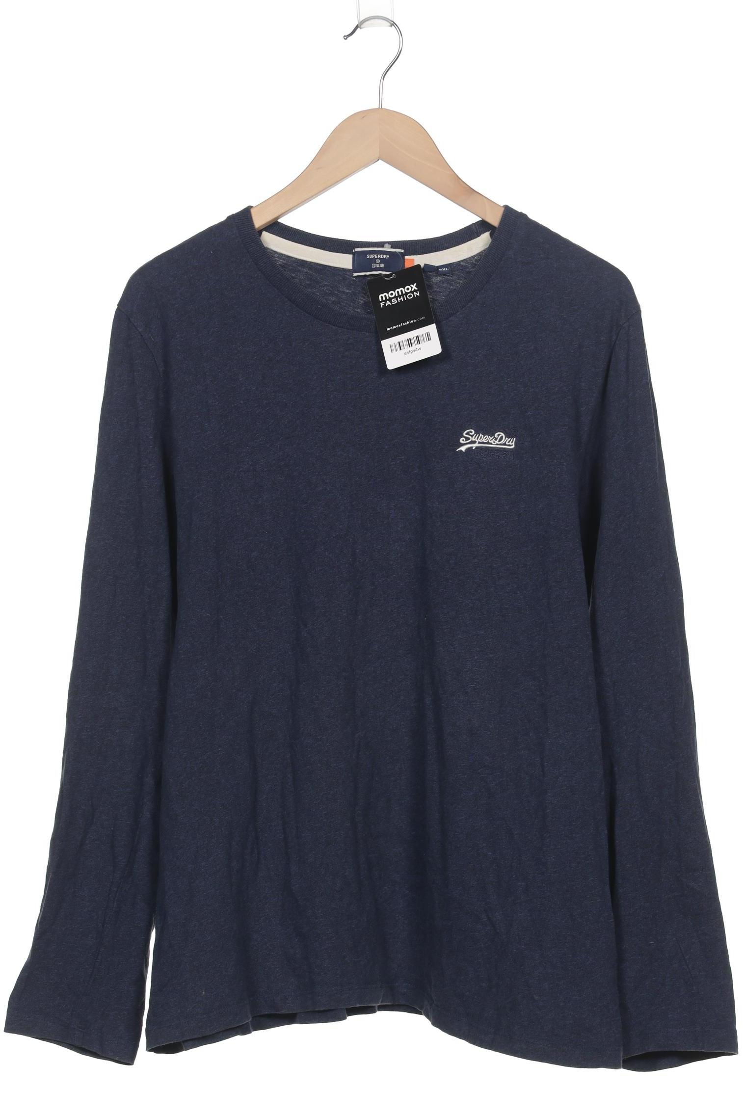 

Superdry Herren Langarmshirt, marineblau, Gr. 56