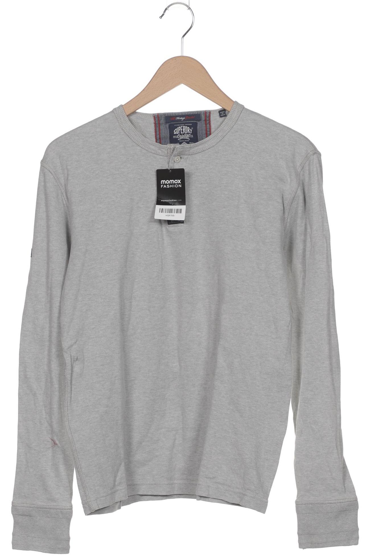 

Superdry Herren Langarmshirt, grau, Gr. 48