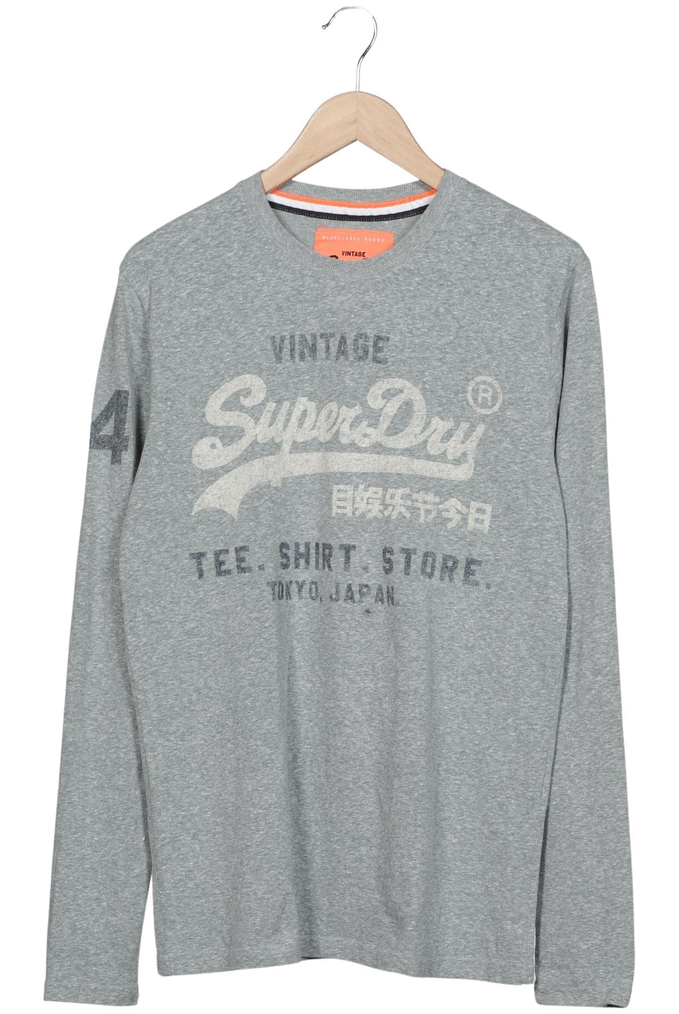 

Superdry Herren Langarmshirt, grün, Gr. 48