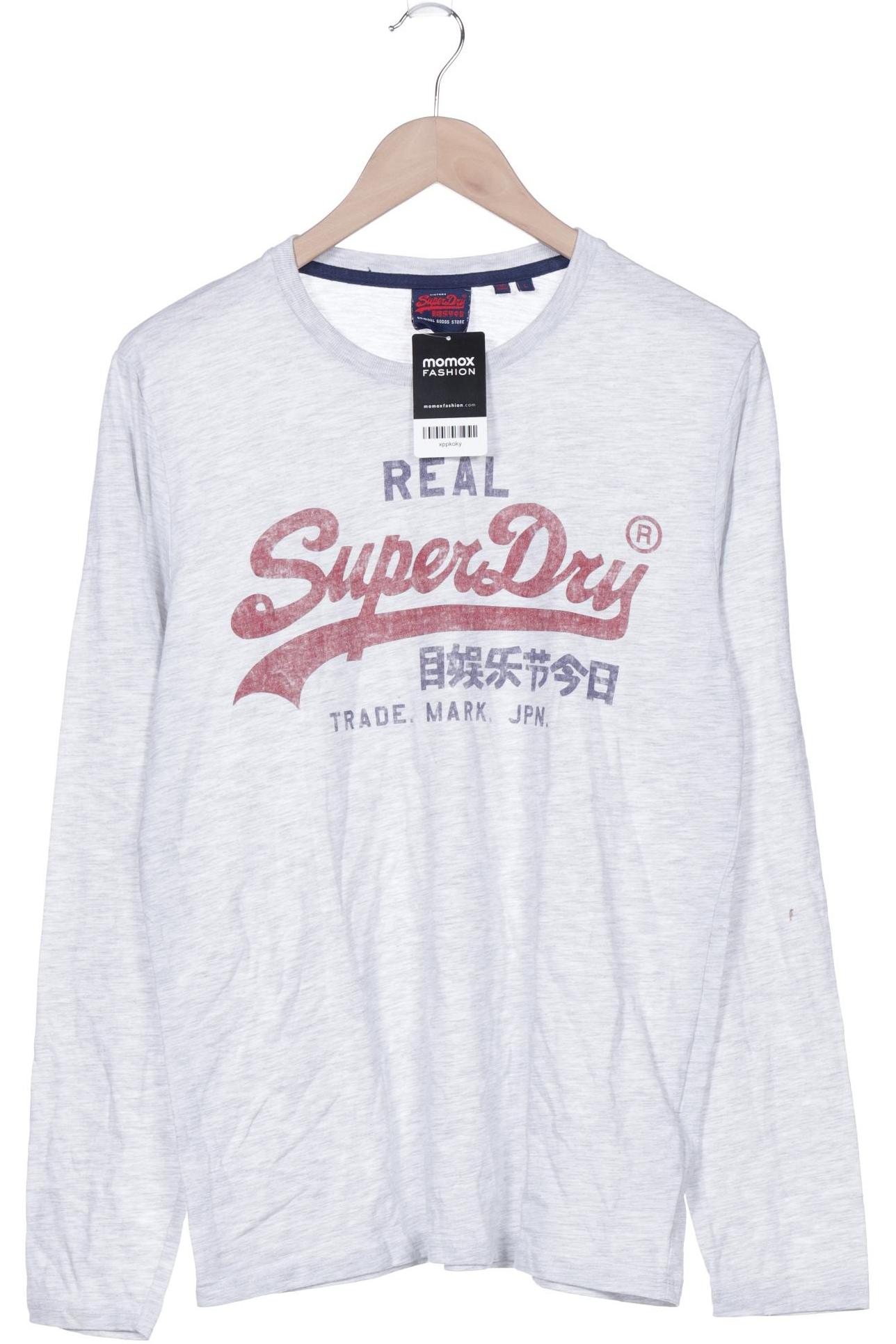 

Superdry Herren Langarmshirt, grau, Gr. 52