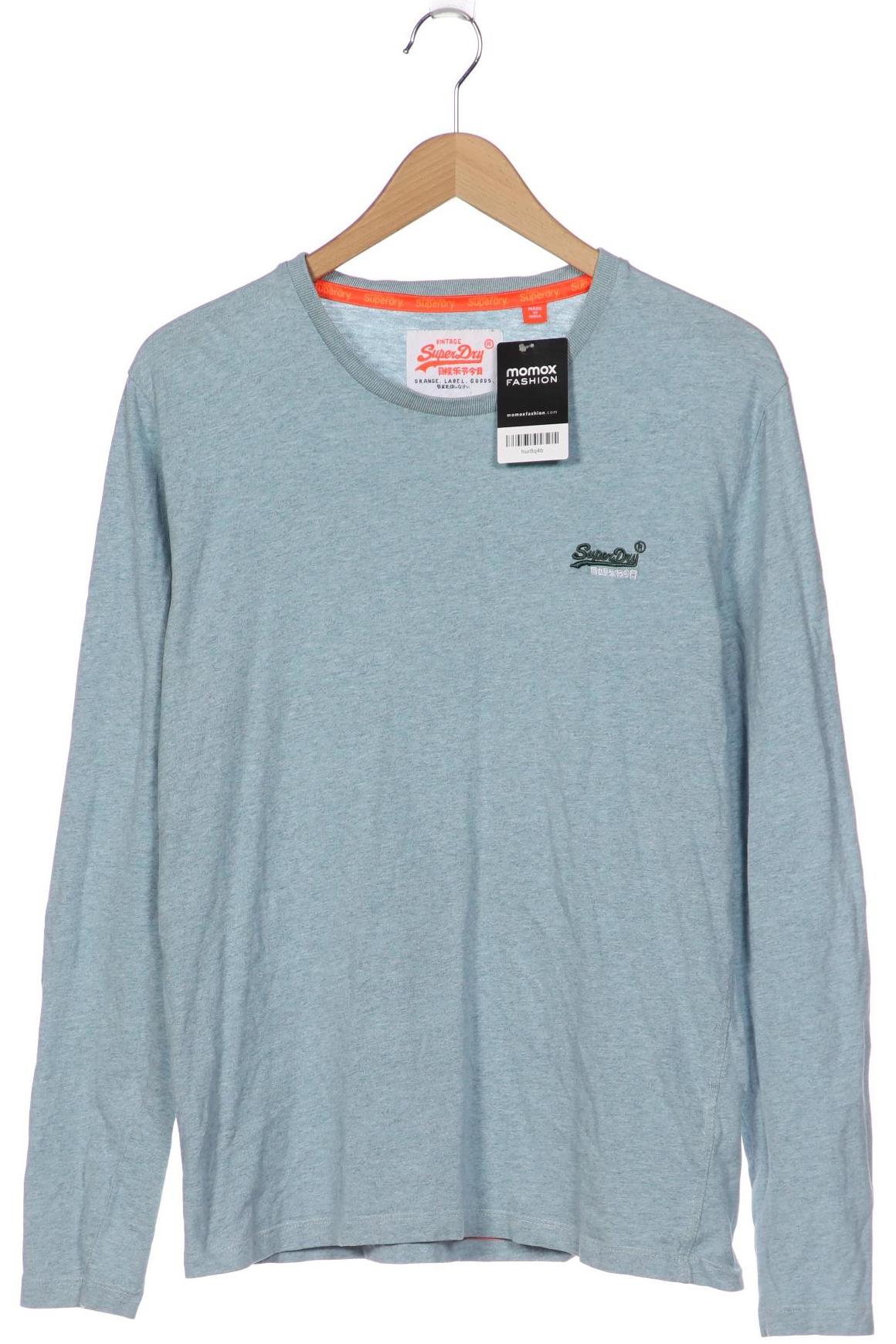 

Superdry Herren Langarmshirt, türkis, Gr. 54