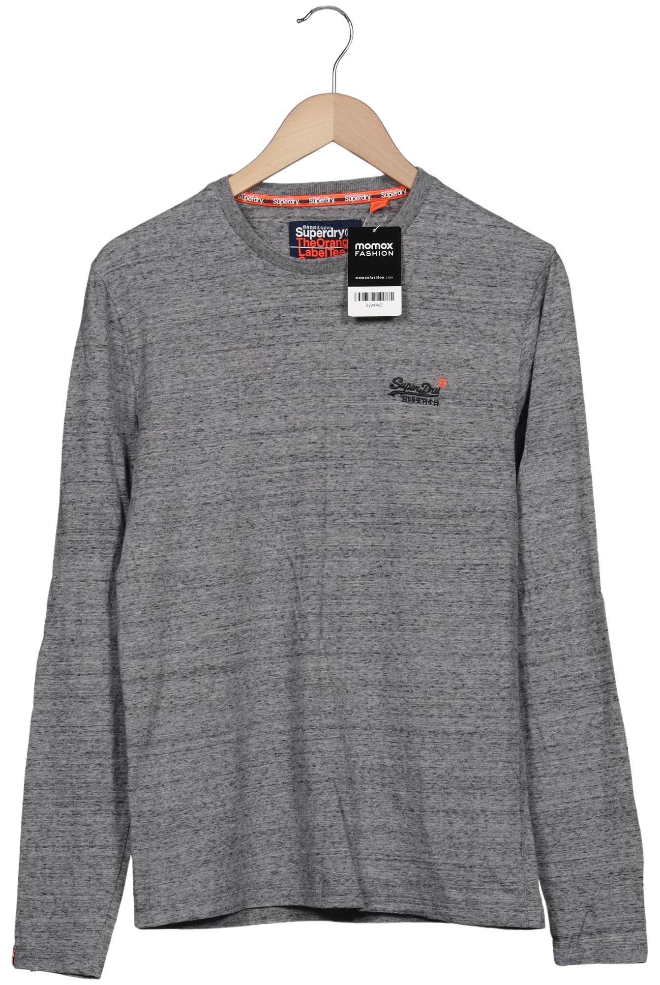 

Superdry Herren Langarmshirt, grau, Gr. 46