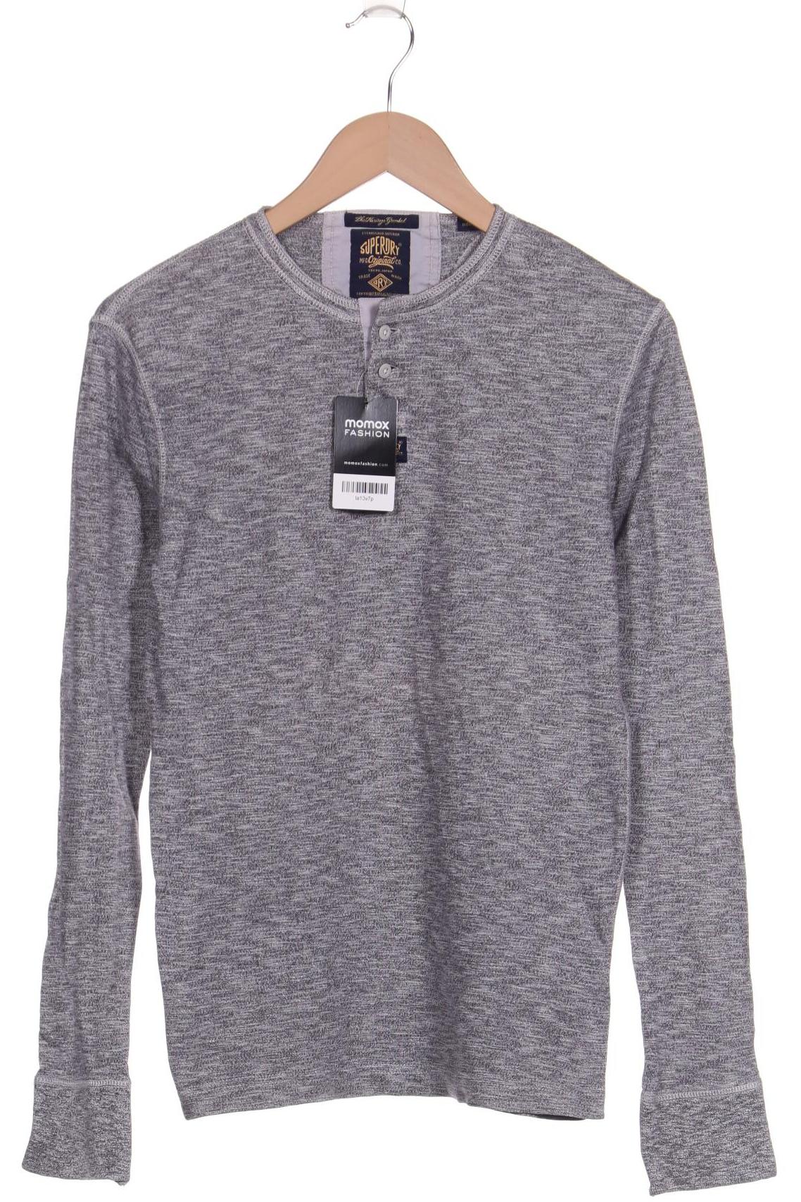 

Superdry Herren Langarmshirt, grau, Gr. 46