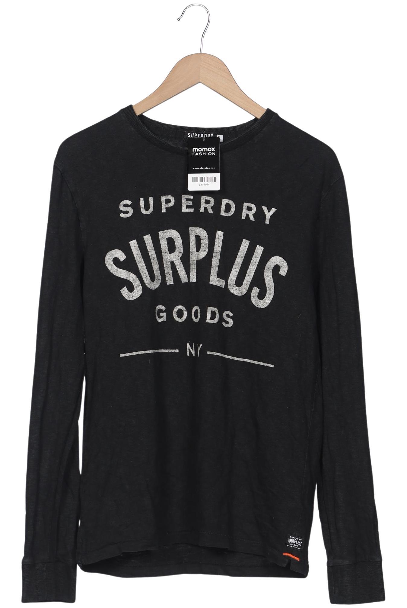 

Superdry Herren Langarmshirt, schwarz, Gr. 52