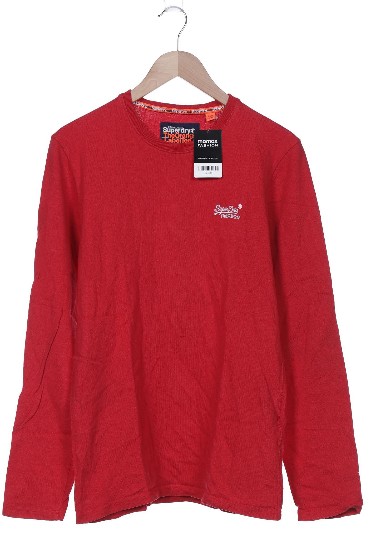 

Superdry Herren Langarmshirt, rot, Gr. 52