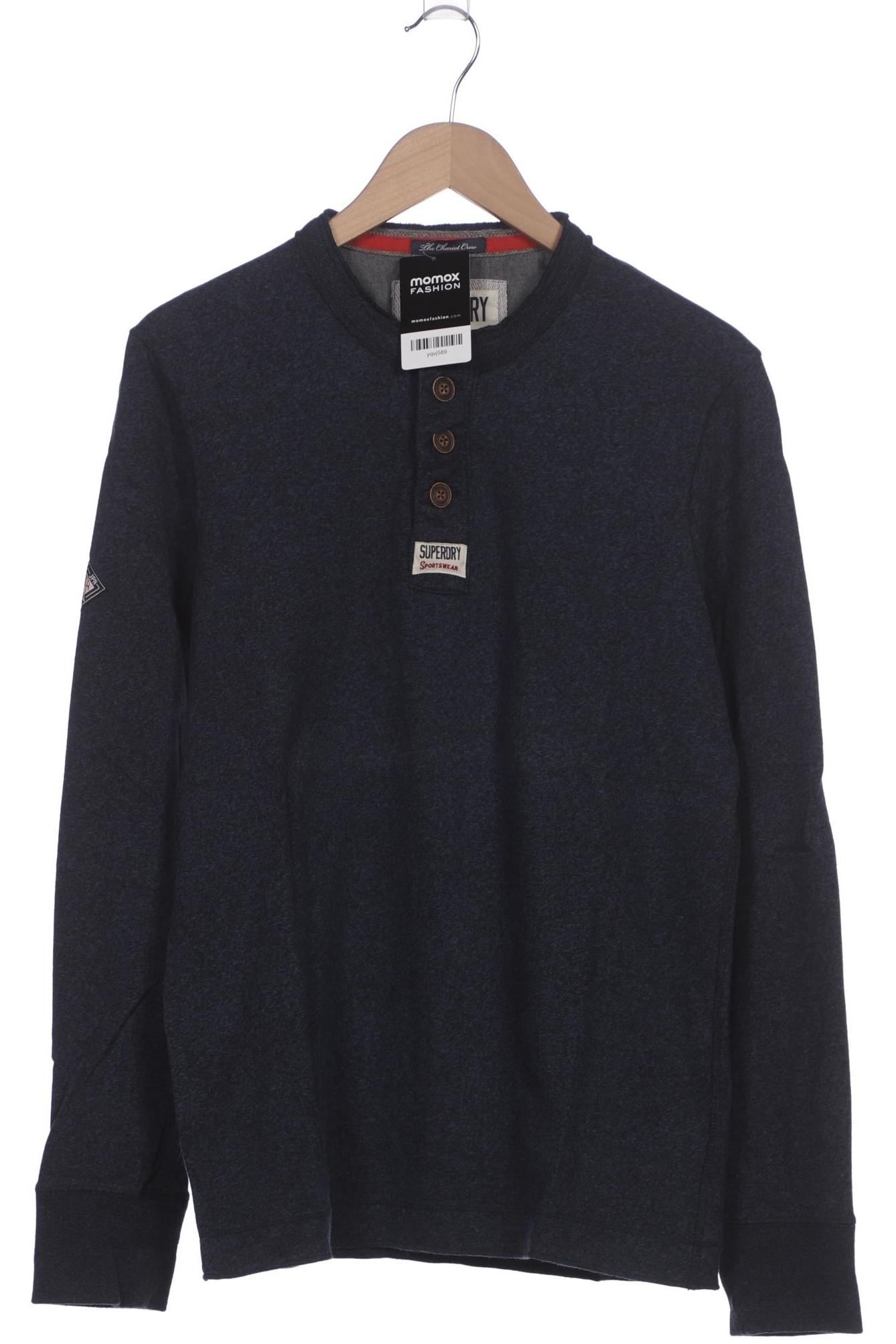 

Superdry Herren Langarmshirt, marineblau, Gr. 52