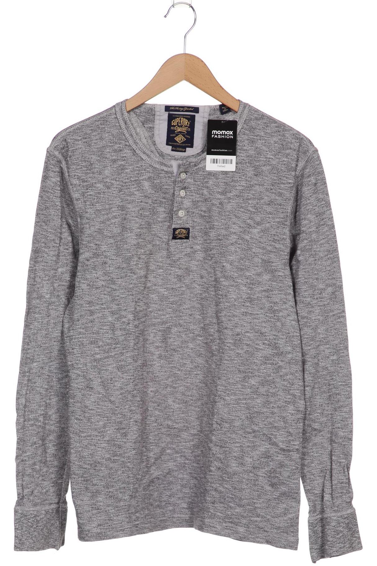 

Superdry Herren Langarmshirt, grau, Gr. 56
