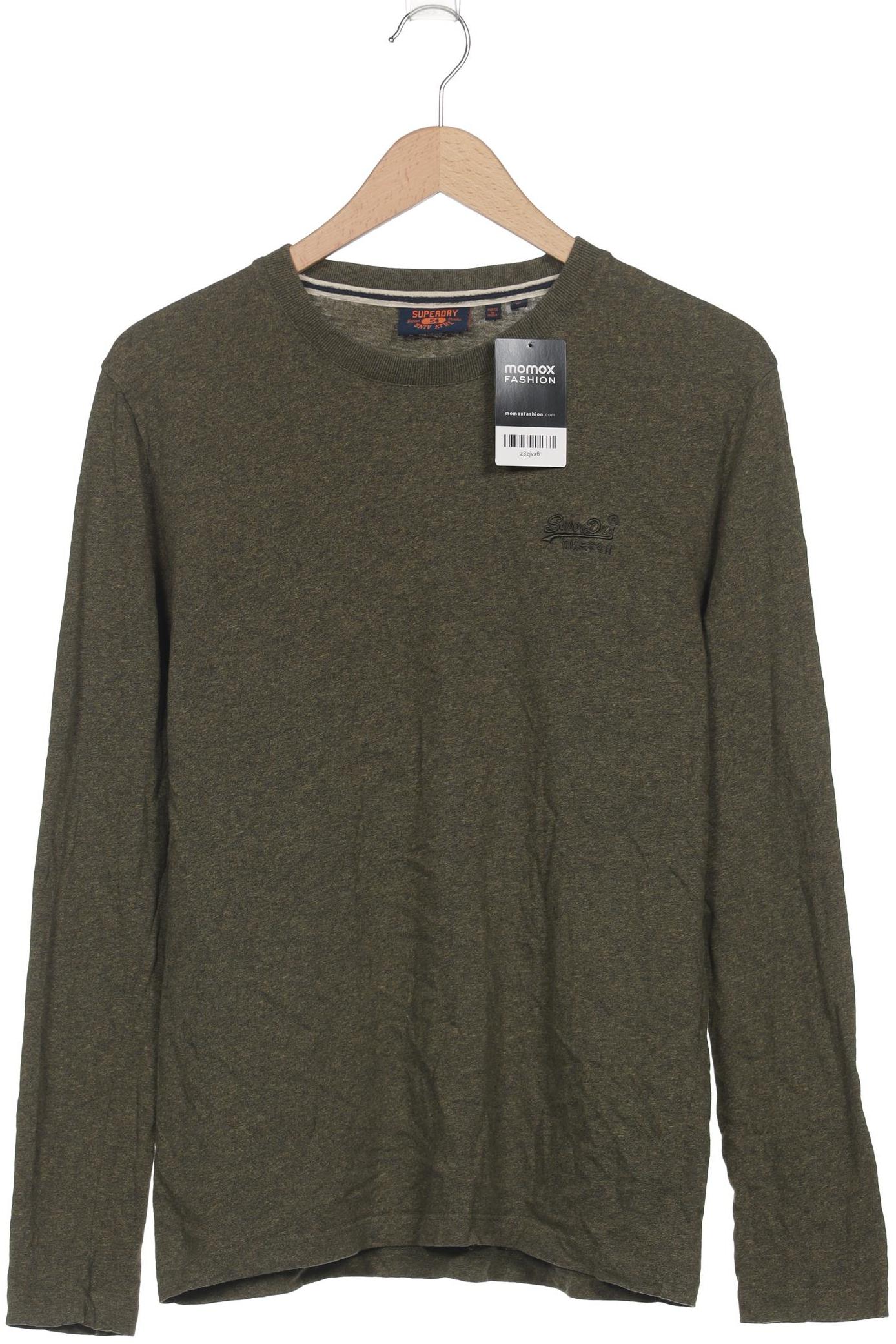 

Superdry Herren Langarmshirt, grün, Gr. 48
