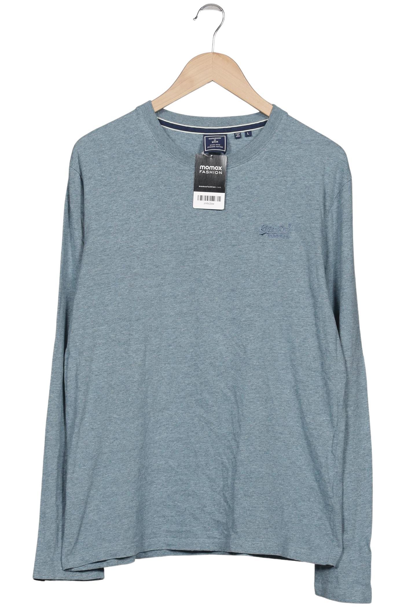 

Superdry Herren Langarmshirt, hellblau, Gr. 52