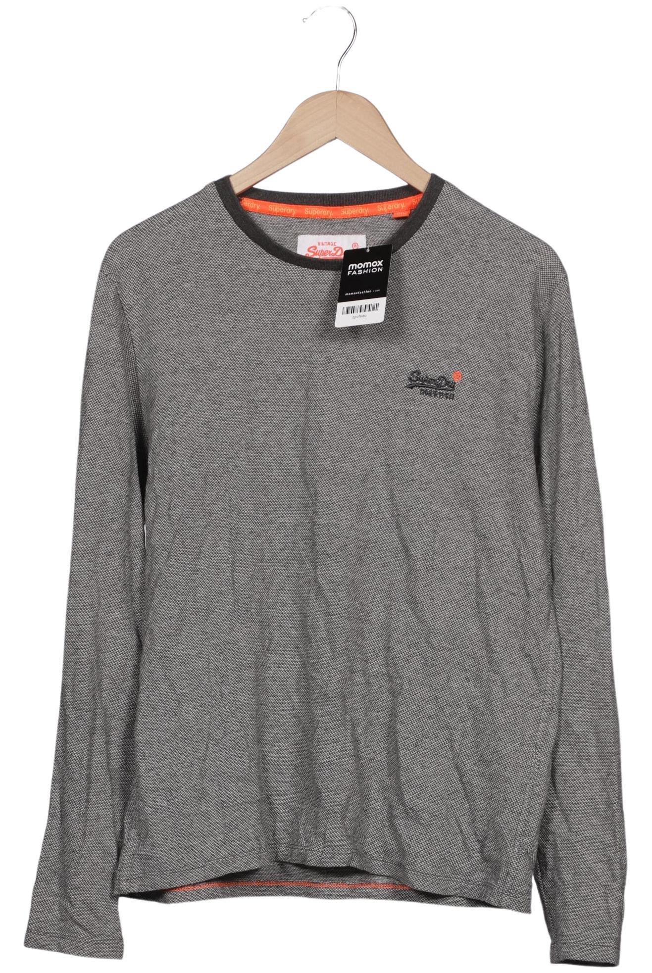 

Superdry Herren Langarmshirt, grau, Gr. 52