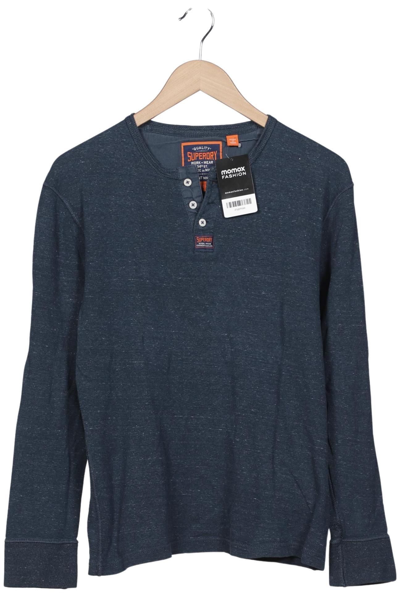 

Superdry Herren Langarmshirt, marineblau, Gr. 54