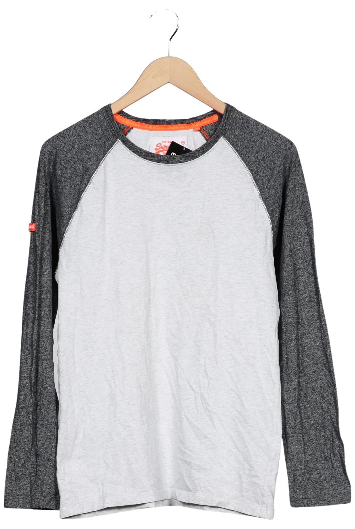 

Superdry Herren Langarmshirt, grau, Gr. 48