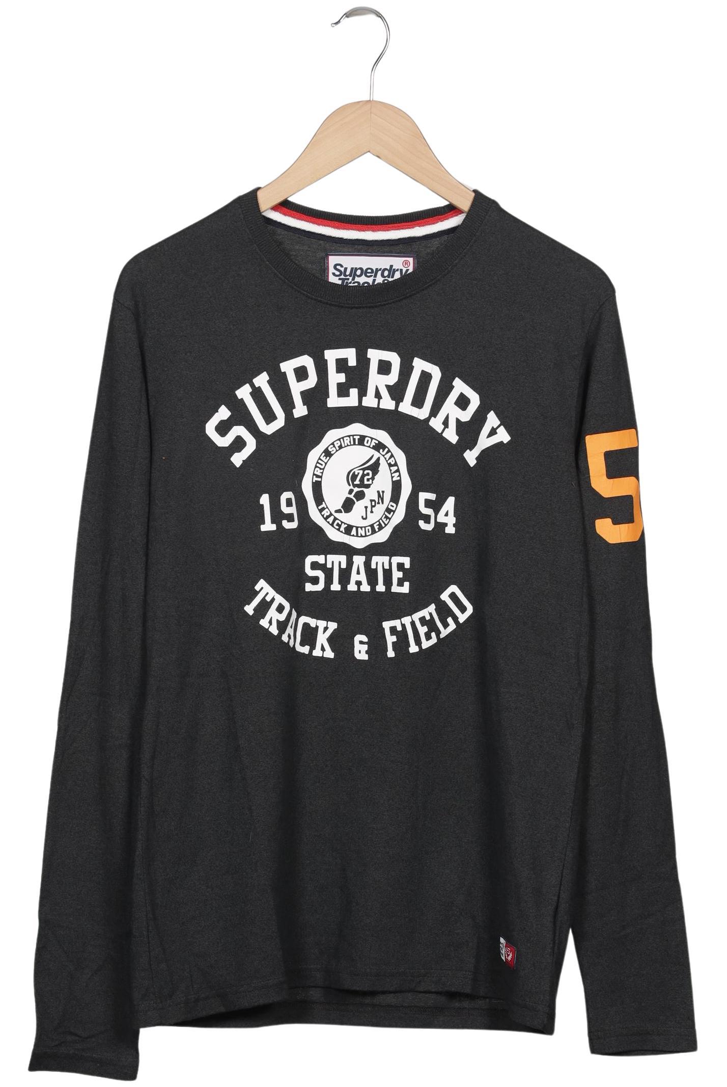 

Superdry Herren Langarmshirt, schwarz, Gr. 52