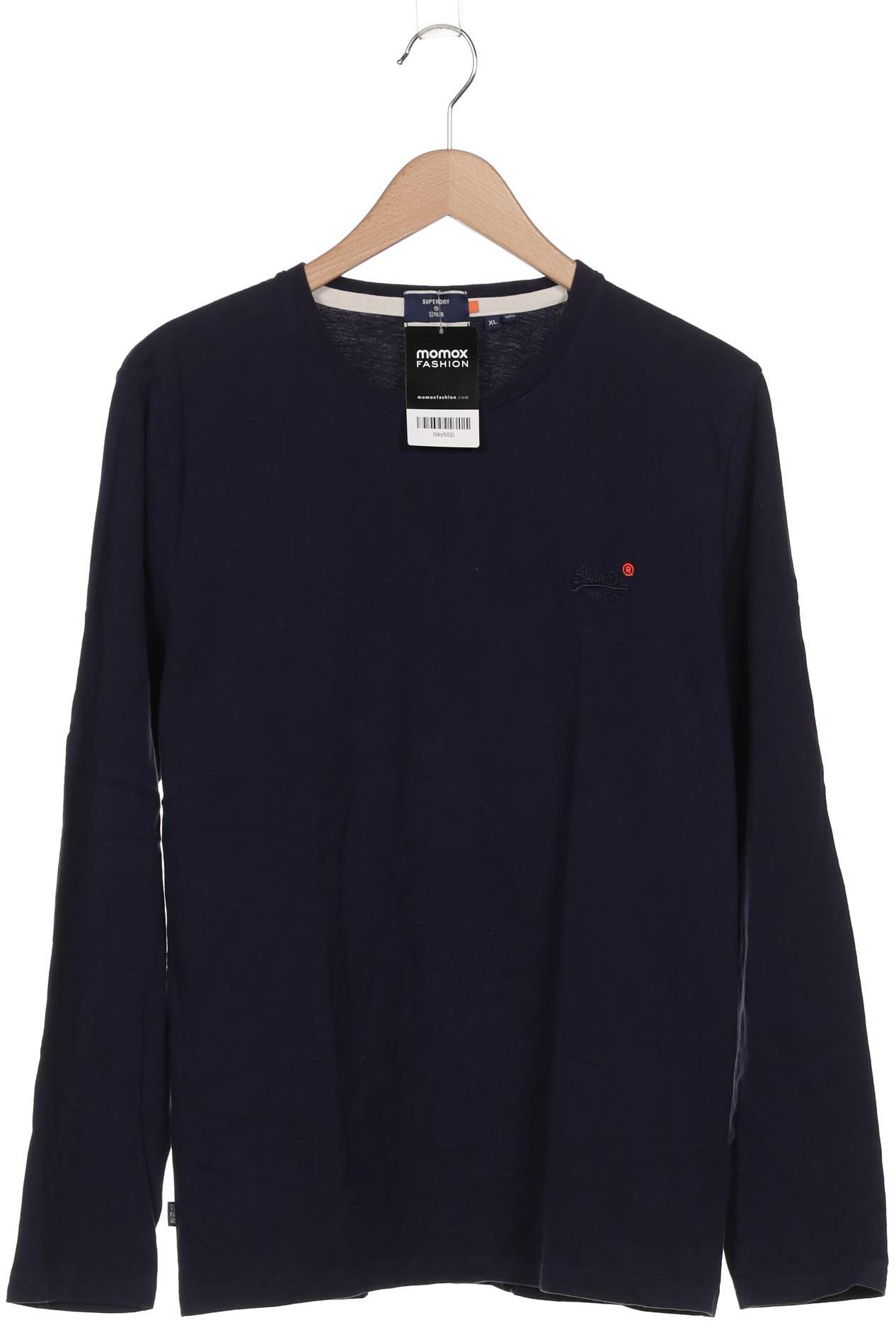 

Superdry Herren Langarmshirt, marineblau, Gr. 54