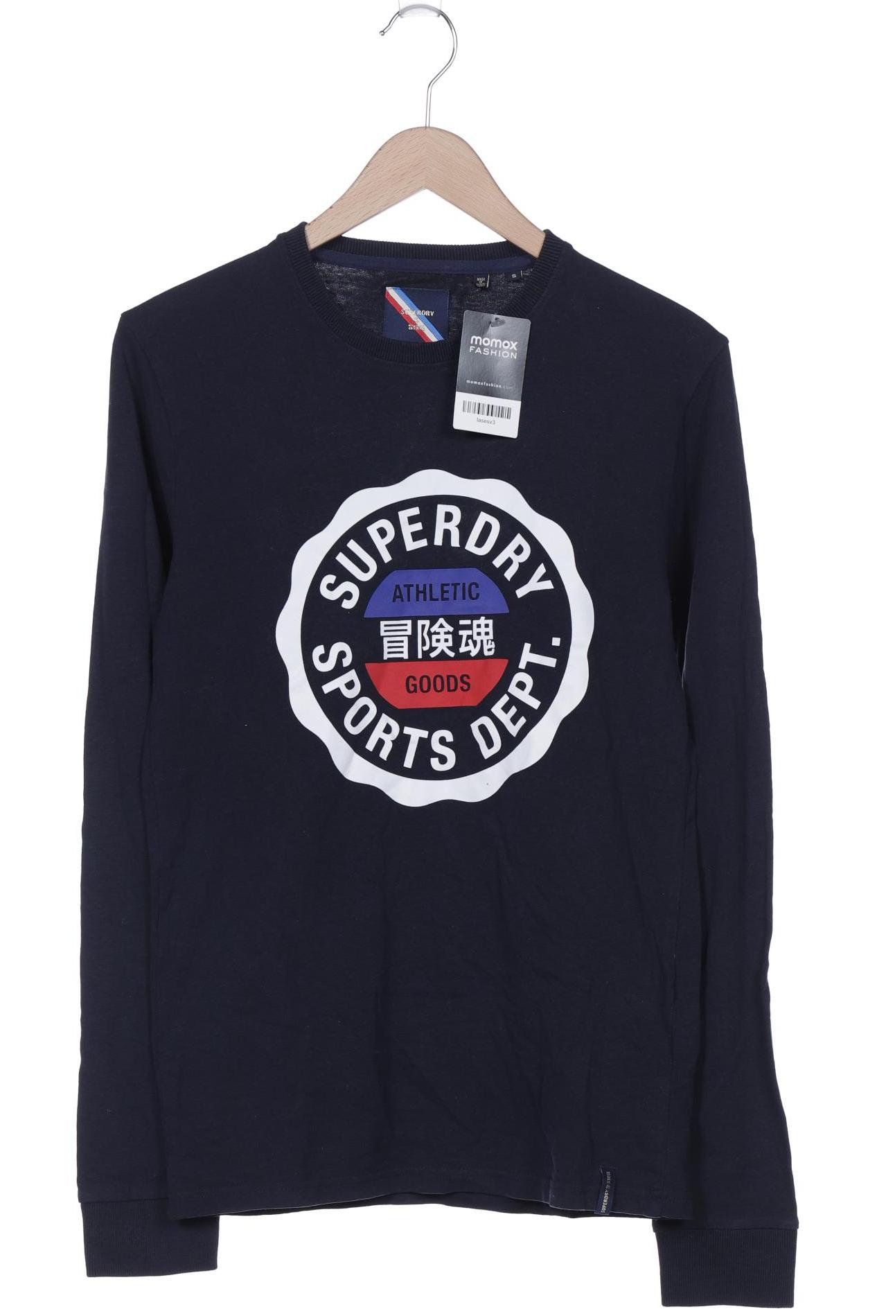 

Superdry Herren Langarmshirt, marineblau, Gr. 46