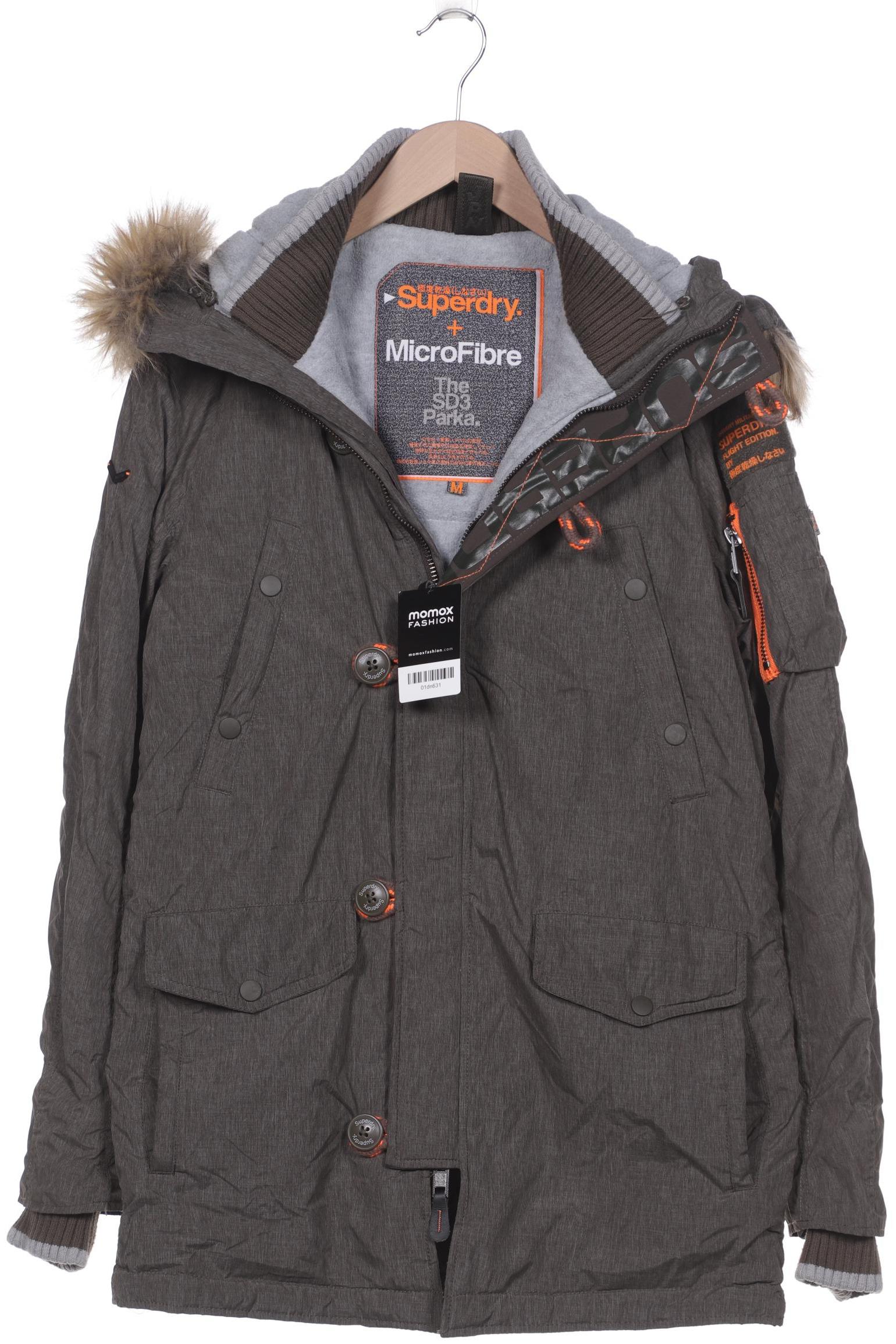 

Superdry Herren Mantel, grün, Gr. 48
