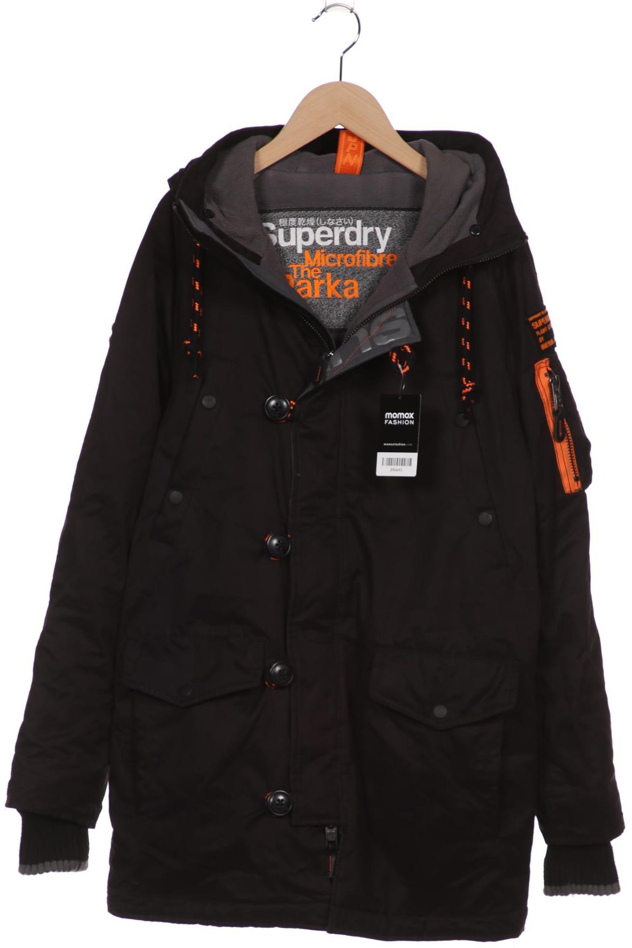

Superdry Herren Mantel, schwarz, Gr. 46