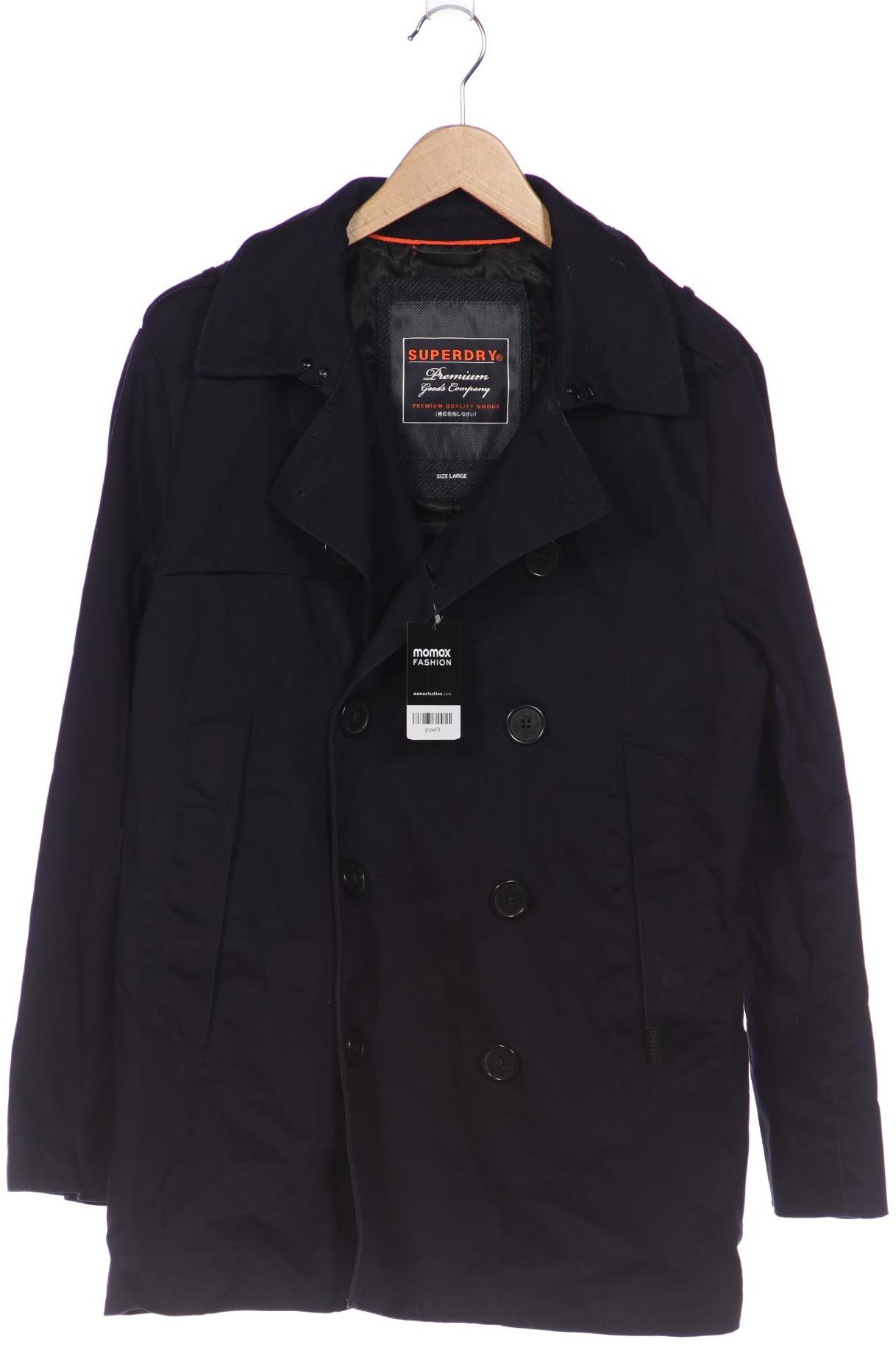 

Superdry Herren Mantel, marineblau