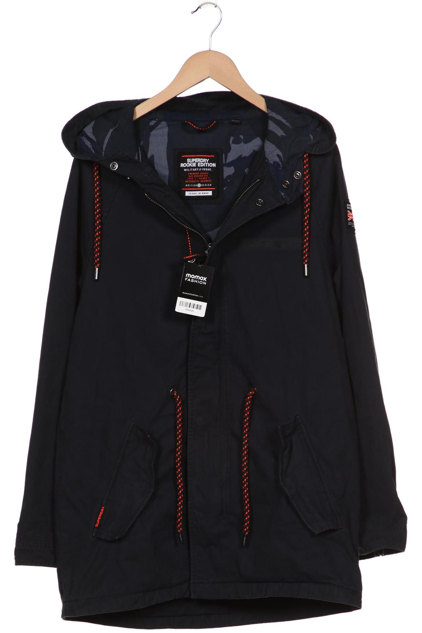 

Superdry Herren Mantel, marineblau