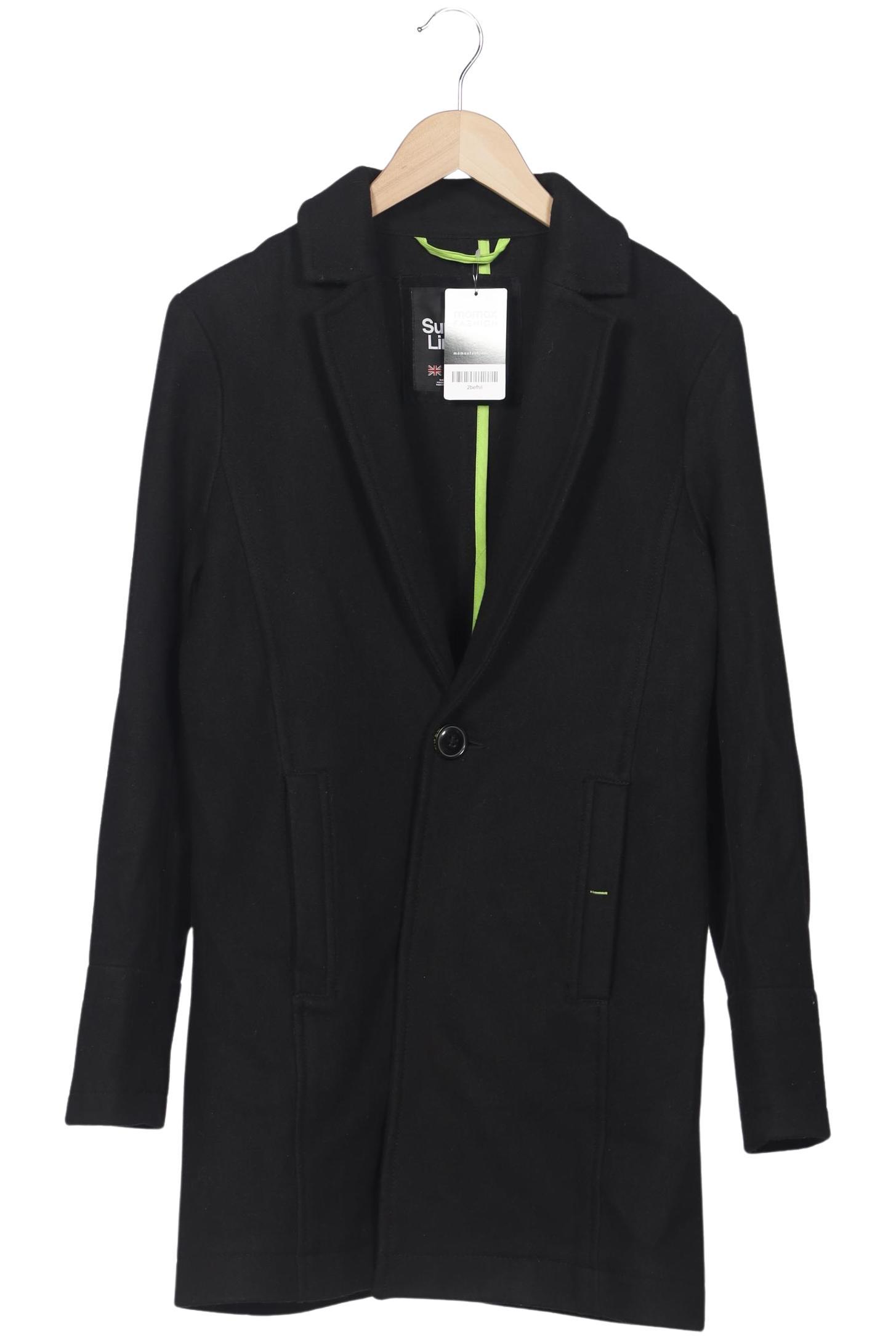 

Superdry Herren Mantel, schwarz, Gr. 48