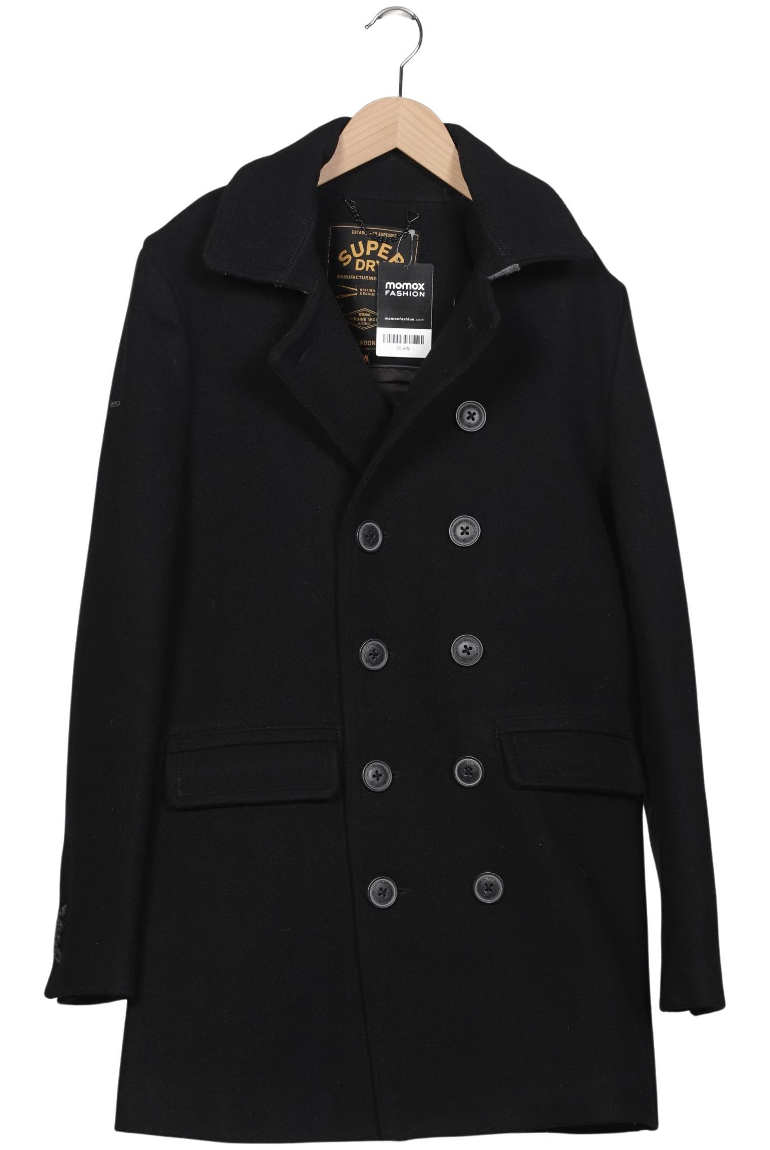 

Superdry Herren Mantel, schwarz, Gr. 48