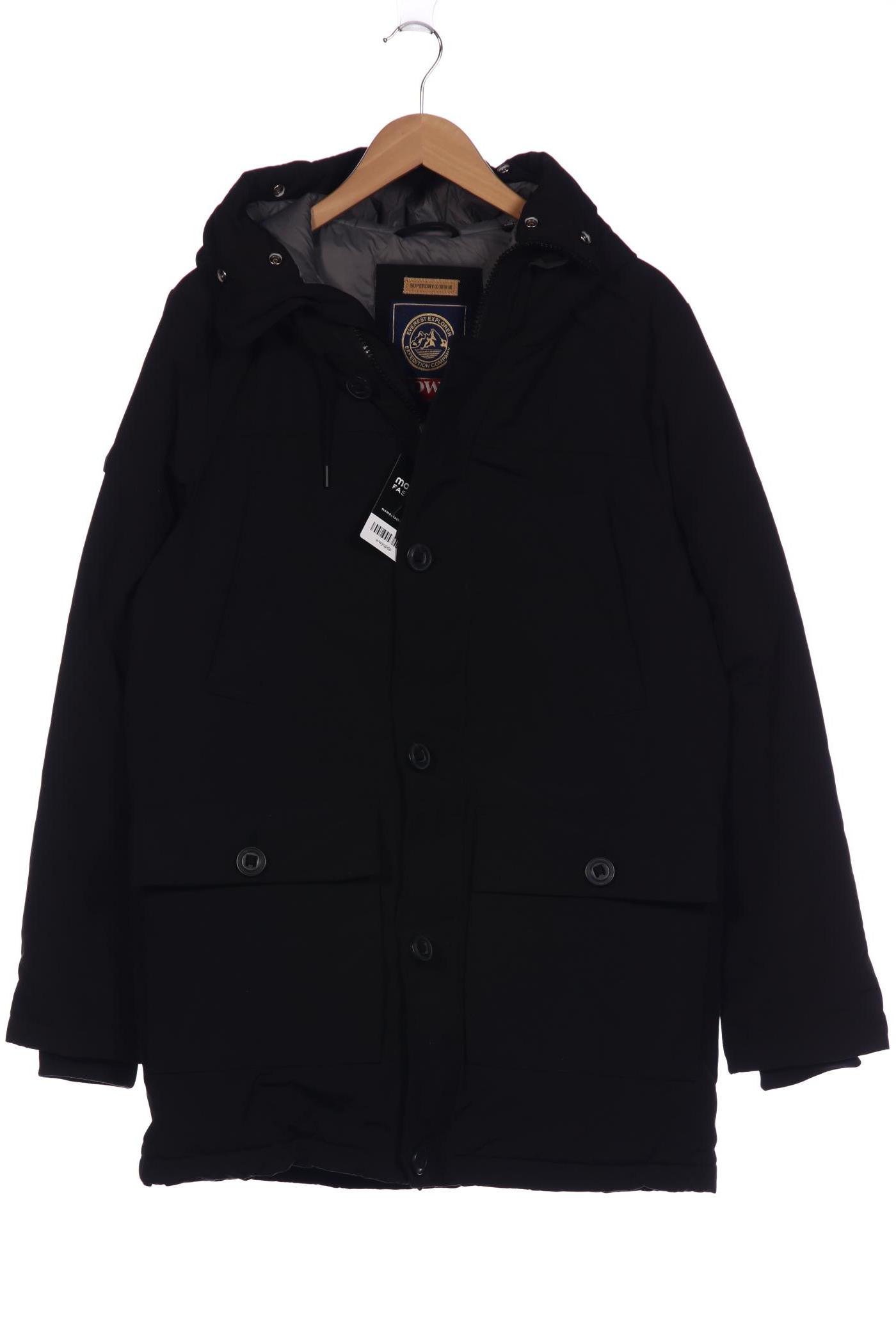 

Superdry Herren Mantel, schwarz