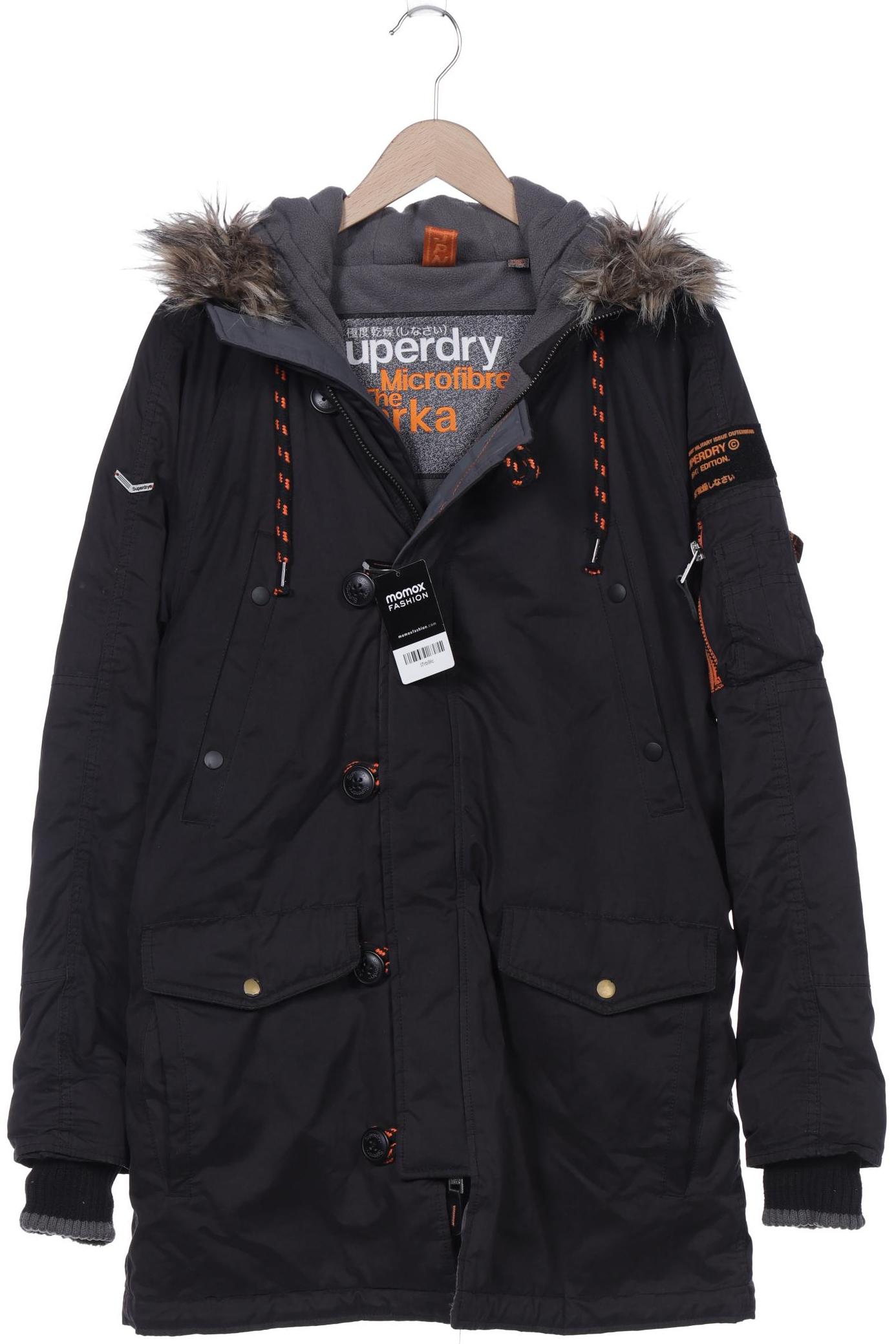 

Superdry Herren Mantel, schwarz, Gr. 54