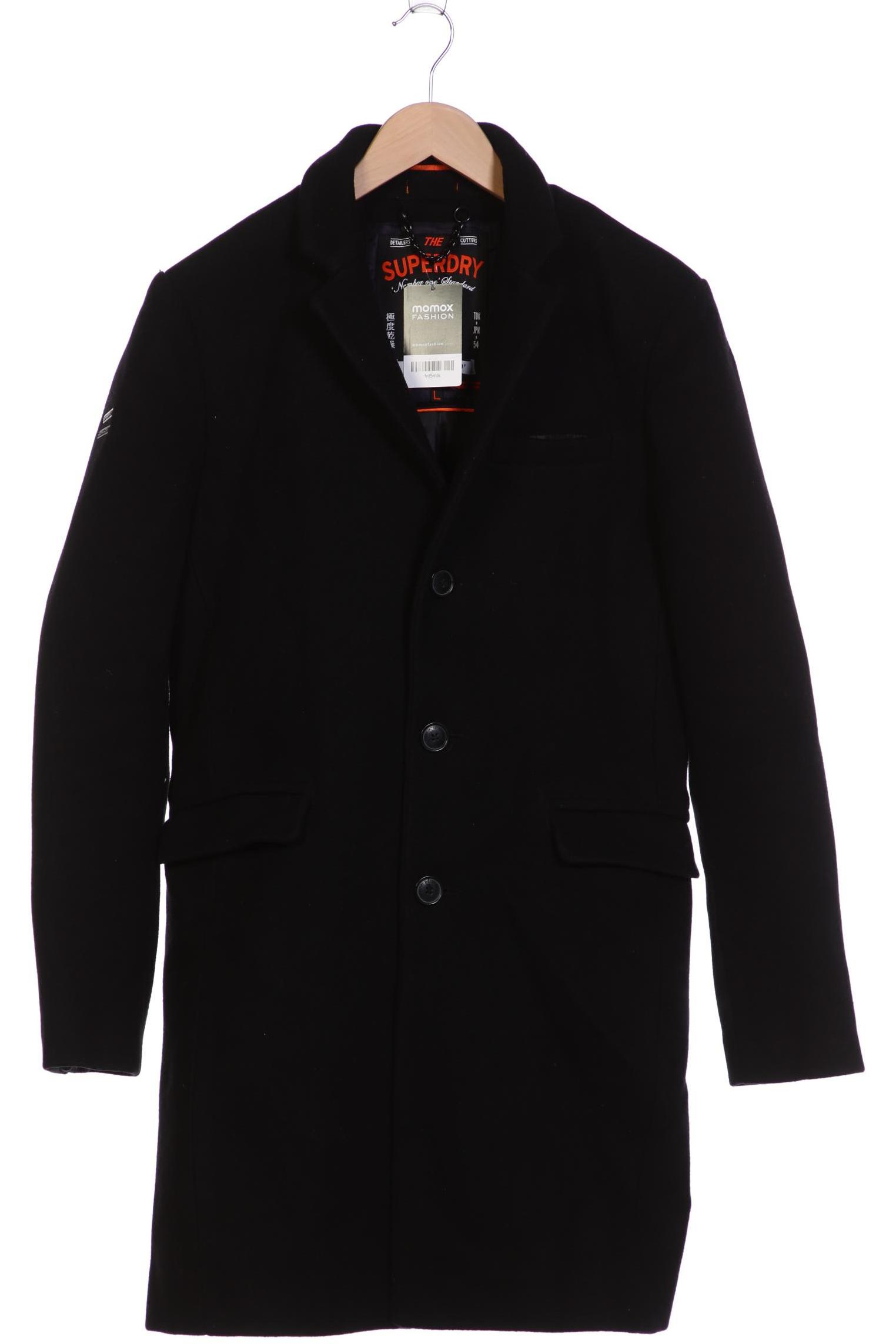 

Superdry Herren Mantel, schwarz