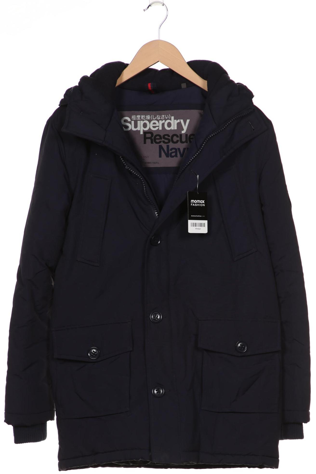 

Superdry Herren Mantel, marineblau, Gr. 44