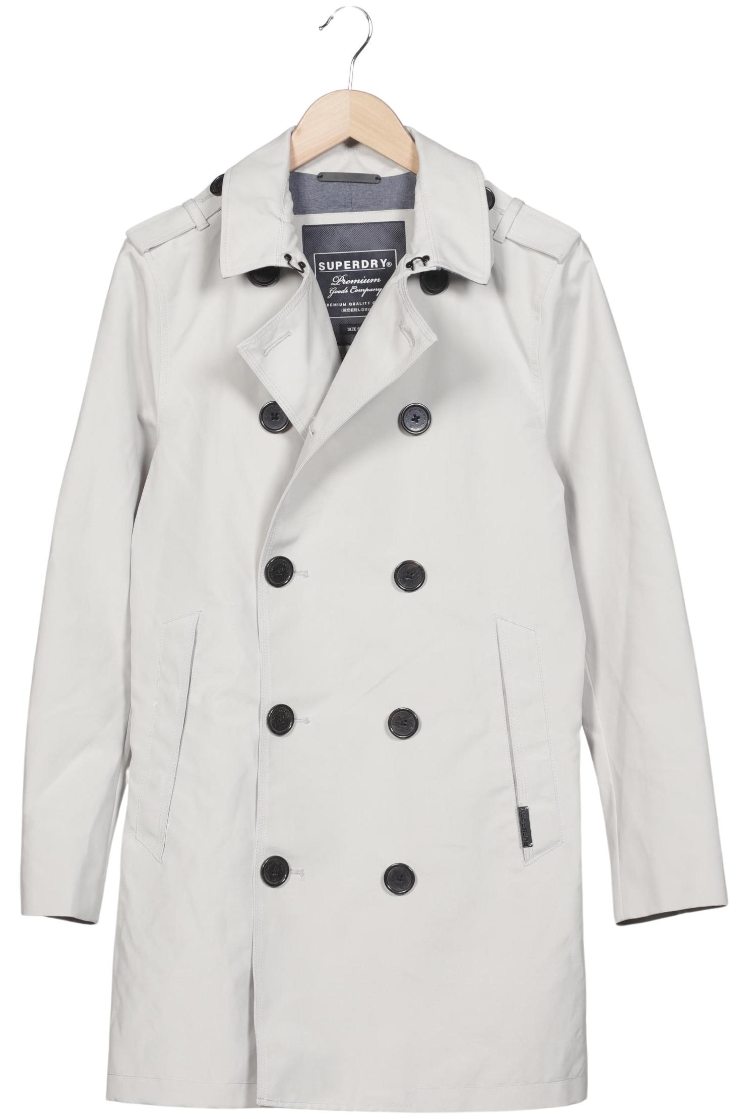 

Superdry Herren Mantel, beige, Gr. 46