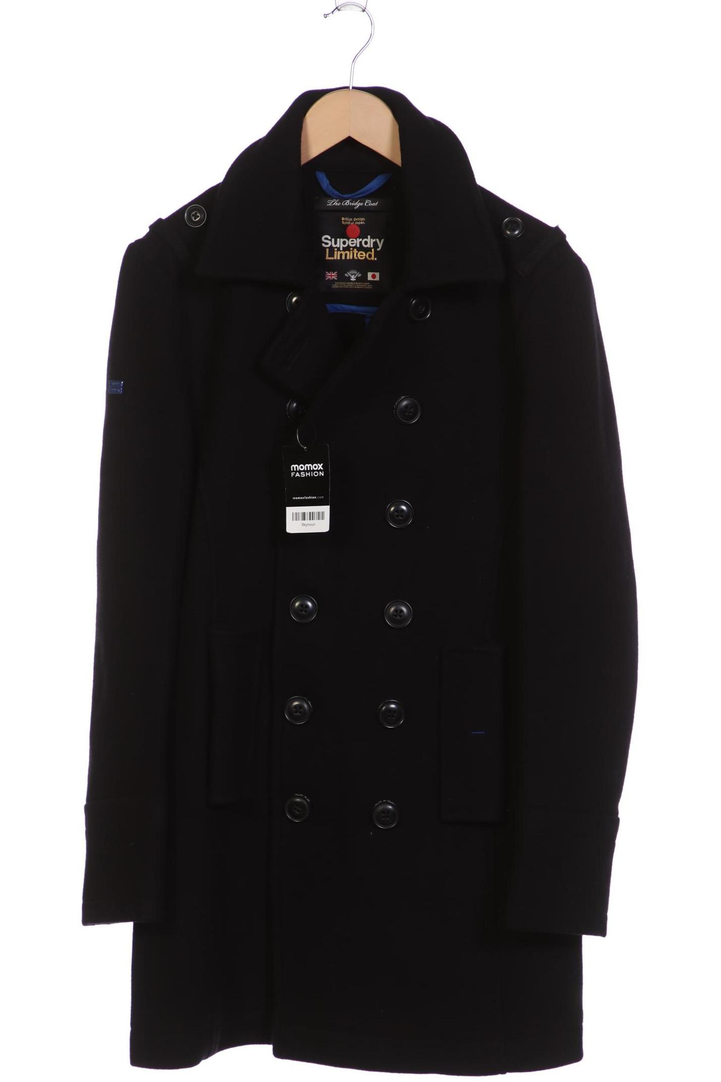 

Superdry Herren Mantel, schwarz, Gr. 48
